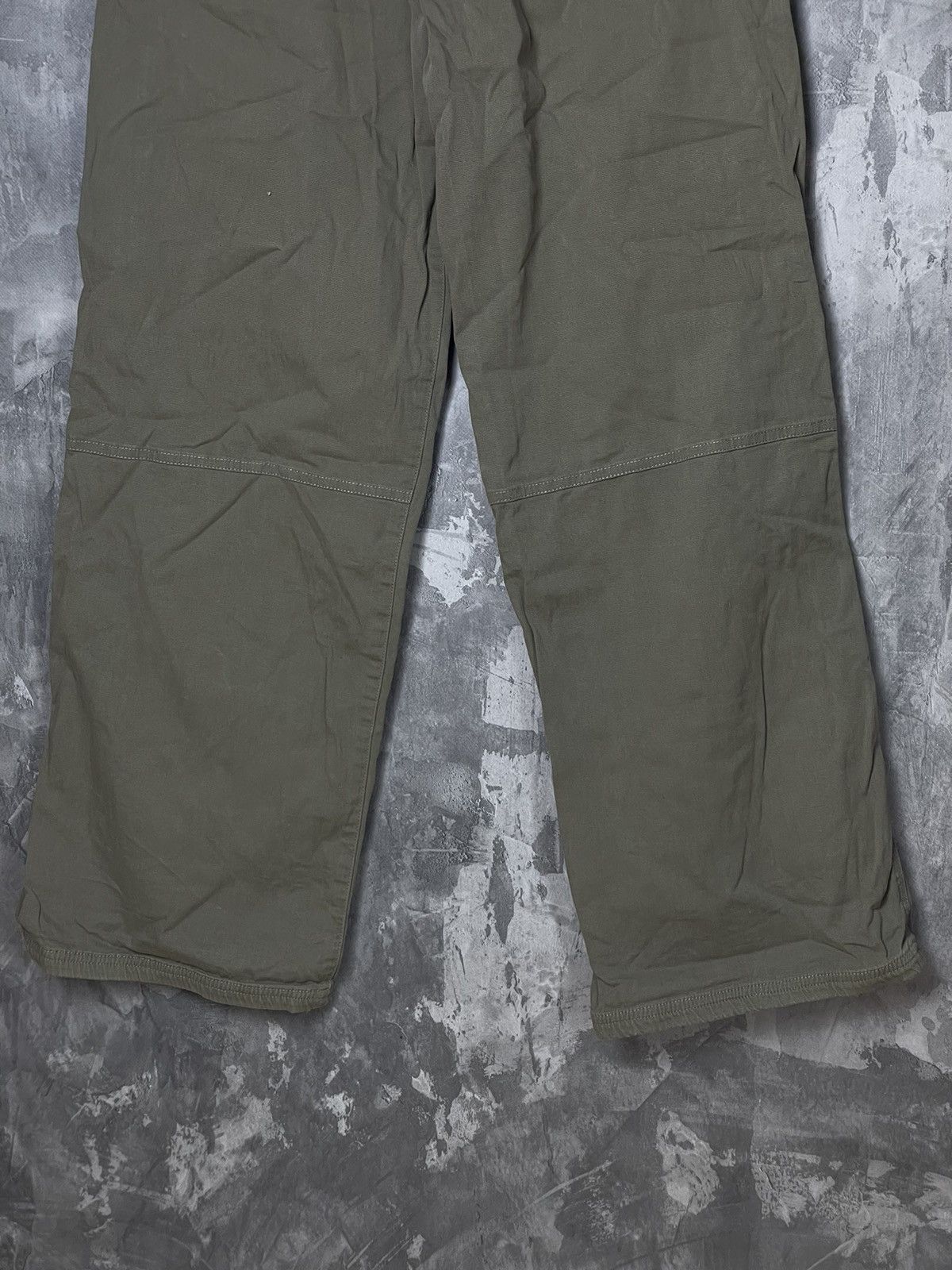Nike × Vintage Y2k Beige Nike Baggy Retro Trackpants Sweatpants Size XL Size 32" / US 10 / IT 46 - 9 Thumbnail