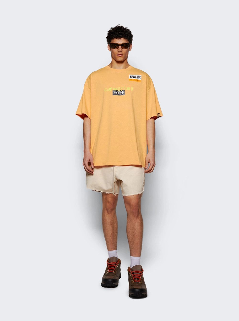 Martine Rose o1mle0226 Short Sleeve Oversized Tee in Orange Size US L / EU 52-54 / 3 - 5 Thumbnail