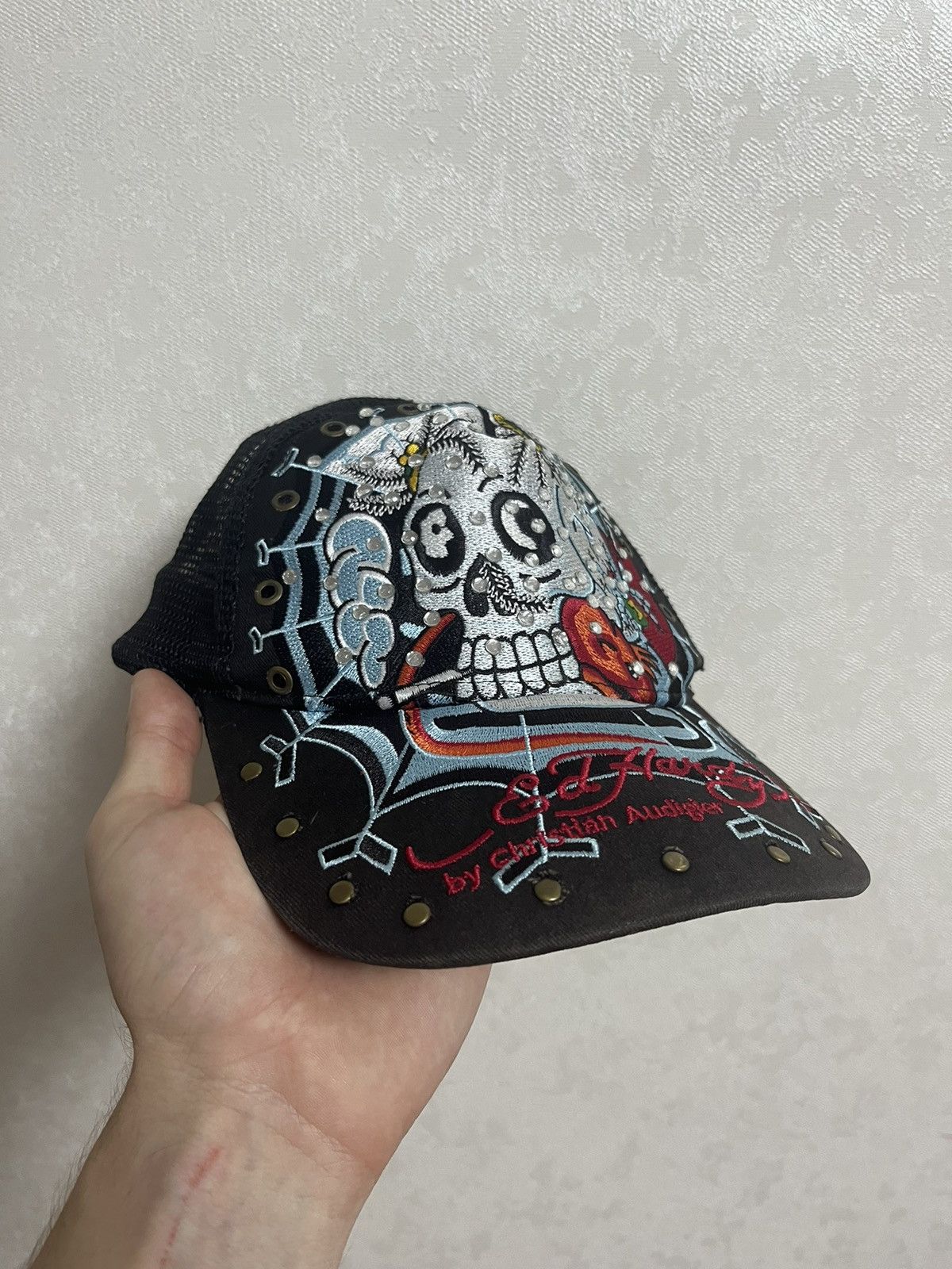 Ed Hardy Ed Hardy by Christian Audigier Vintage y2k Cap Size ONE SIZE - 1 Thumbnail