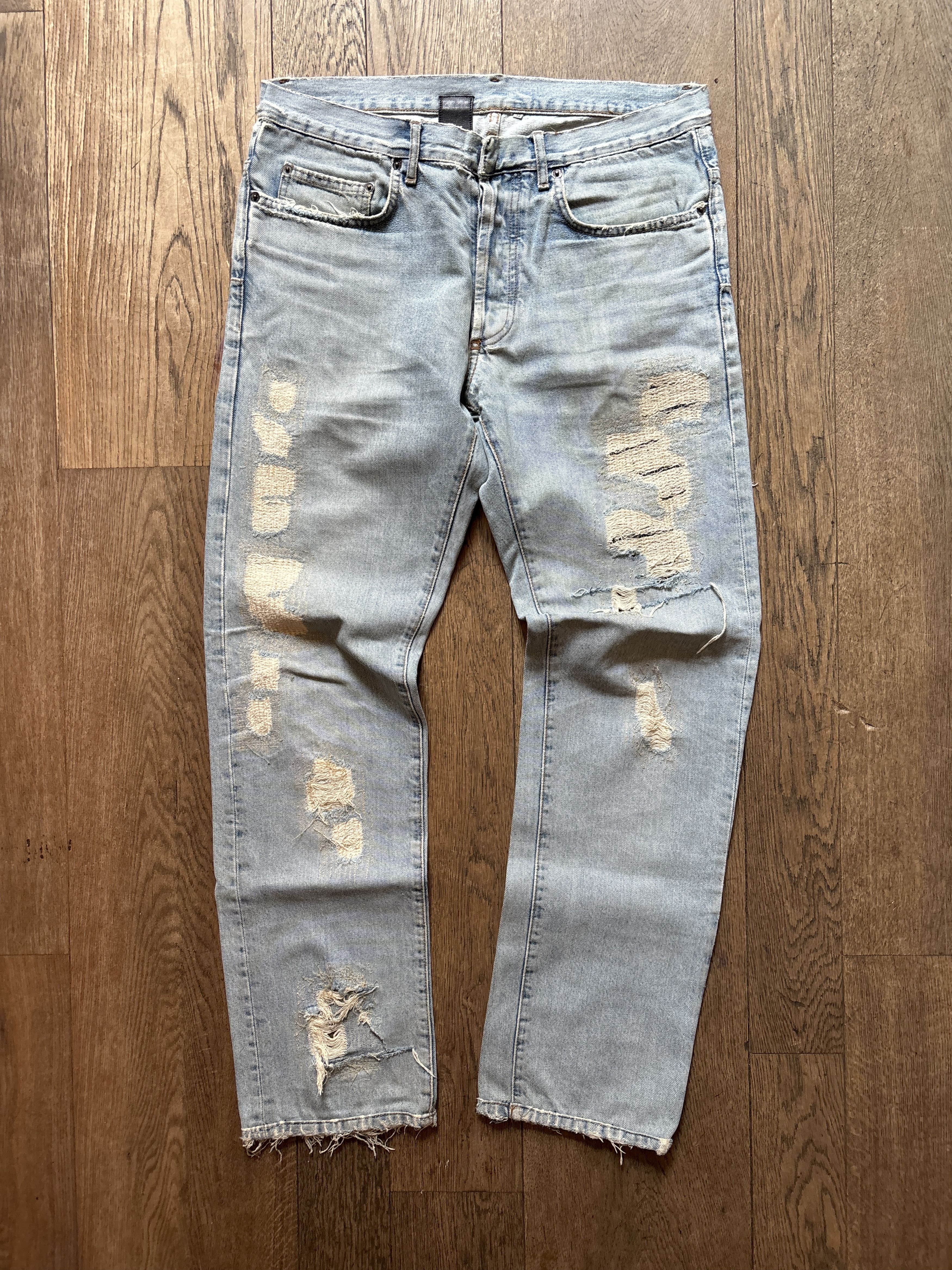 Dior SS06 Dior Crash Denim Size US 32 / EU 48 - 2 Thumbnail
