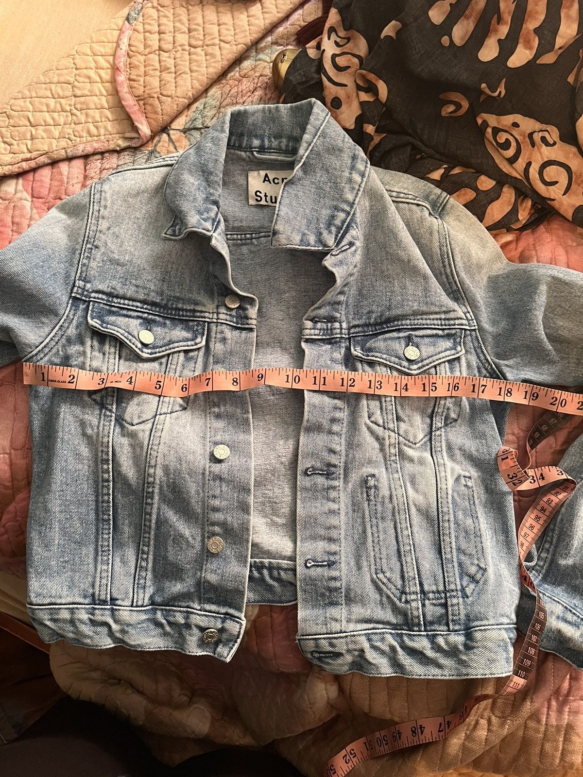 Acne Studios Acne Studios Vintage Denim Jacket Light Blue Wash Size XXS / US 00 / IT 34 - 7 Thumbnail