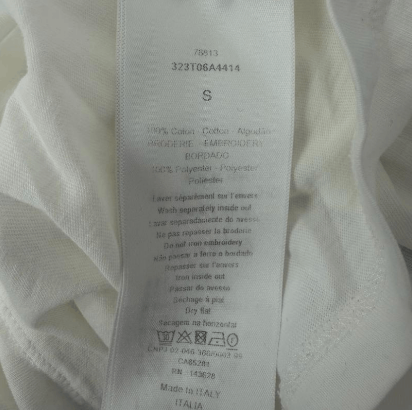 Dior Dior Crew Neck Pullover Short Sleeve T-shirt Size S / US 4 / IT 40 - 4 Thumbnail
