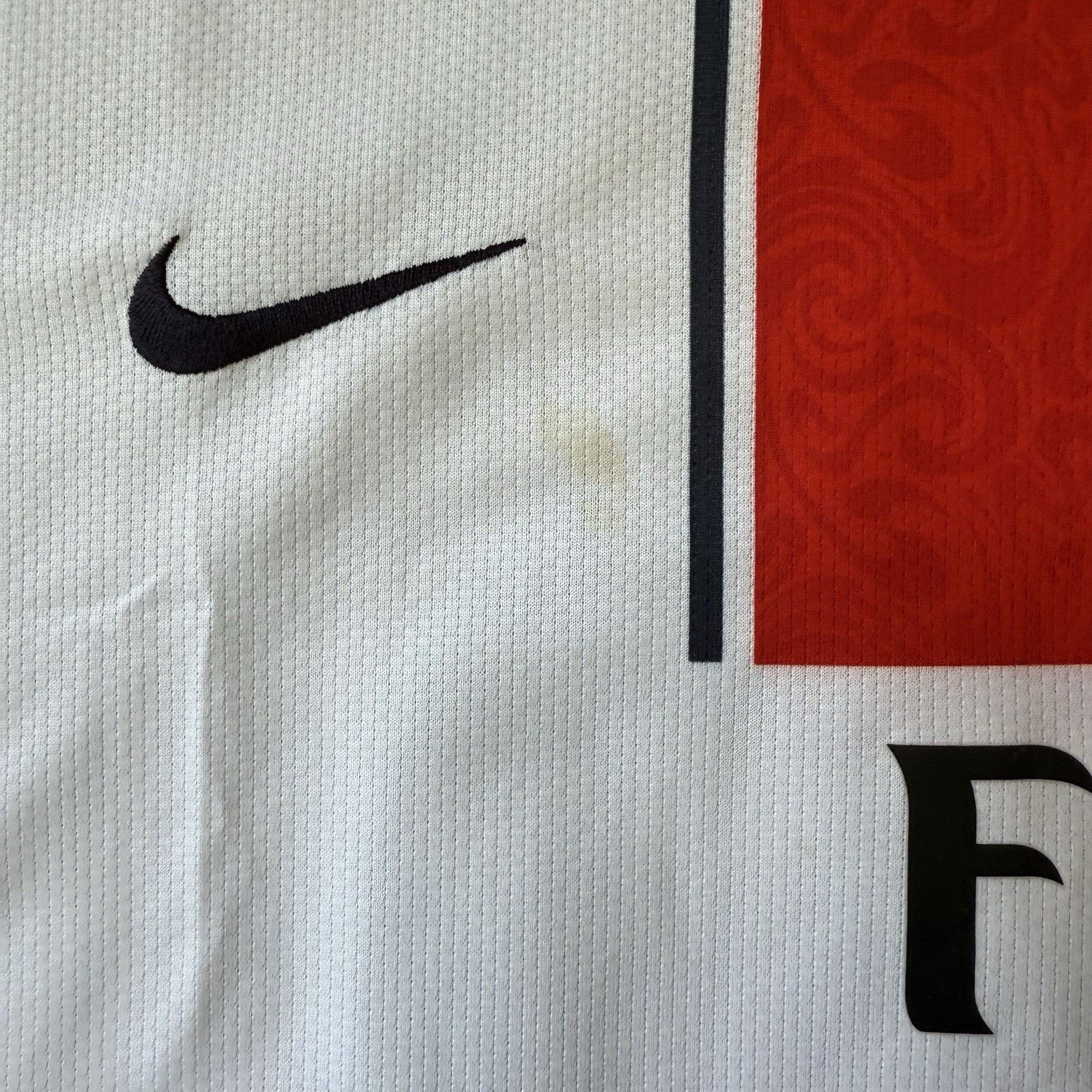 Nike Nike Paris Saint Germain Jersey White Red World Cup Soccer Size US XL / EU 56 / 4 - 5 Thumbnail