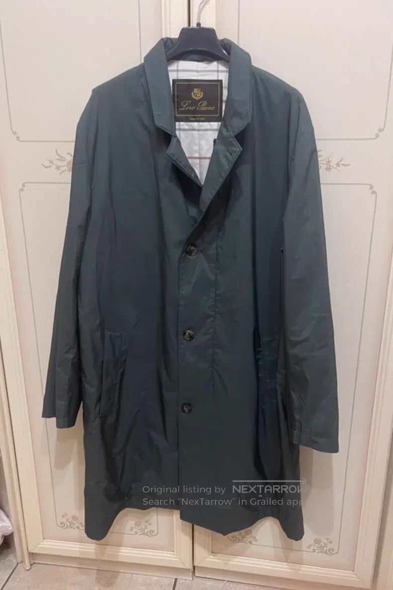 Loro Piana Loro Piana Tech fabric long coat Size US XL / EU 56 / 4 - 4 Thumbnail