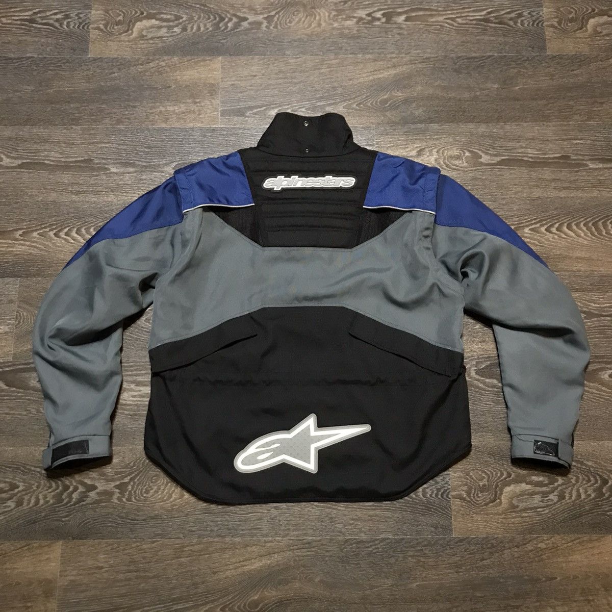 Alpinestars Vintage Alpinestars Big Logo Motorcycle Jacket mens Xl Size US XL / EU 56 / 4 - 2 Thumbnail