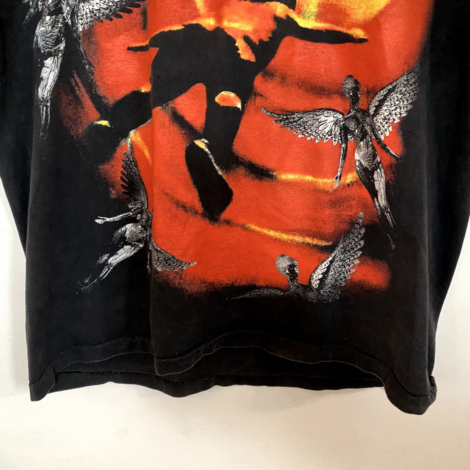 Vintage Vintage Nirvana Rare Mexican Bootleg Band Tee In Utero 90s Size US L / EU 52-54 / 3 - 8 Thumbnail
