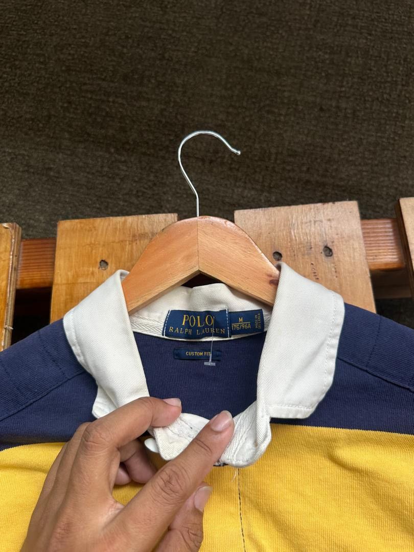 Polo Ralph Lauren × Rugby Ralph Lauren POLO RALPH LAUREN STRIPE RUGBY SHIRT Size US M / EU 48-50 / 2 - 5 Thumbnail