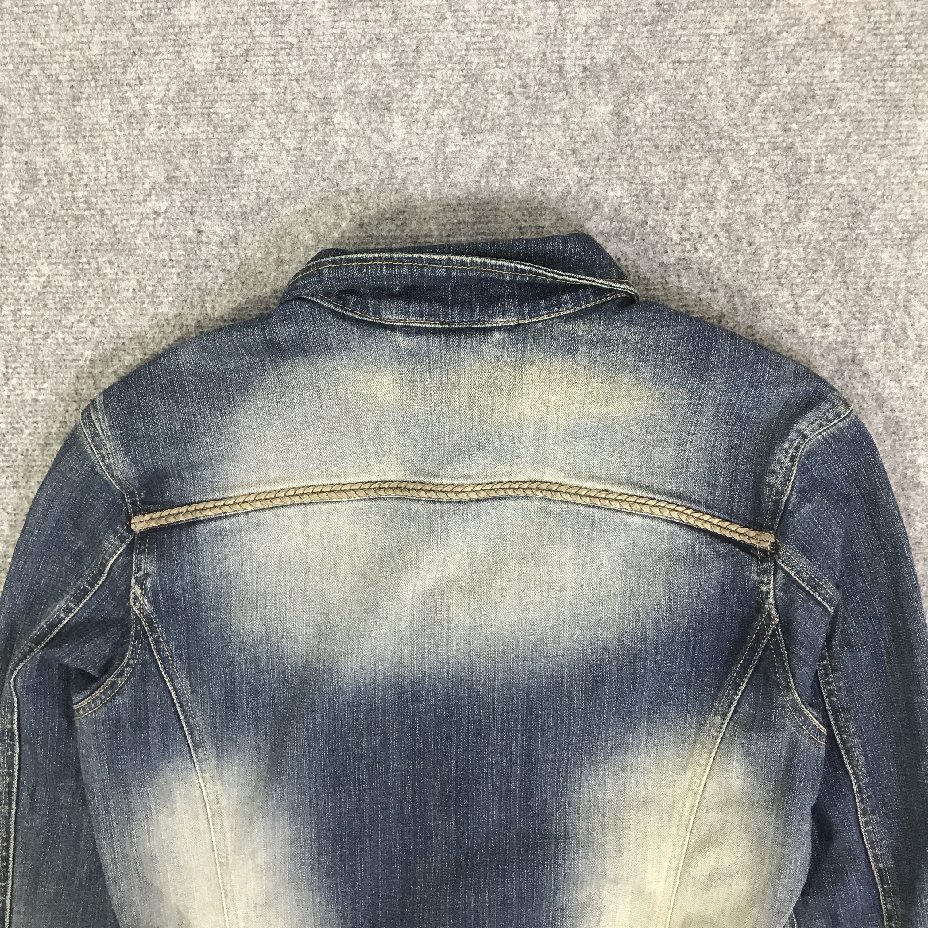 Tornado Mart GOTHIC STYLE TORNADO MART DENIM JACKET K78B9 Size US M / EU 48-50 / 2 - 4 Thumbnail