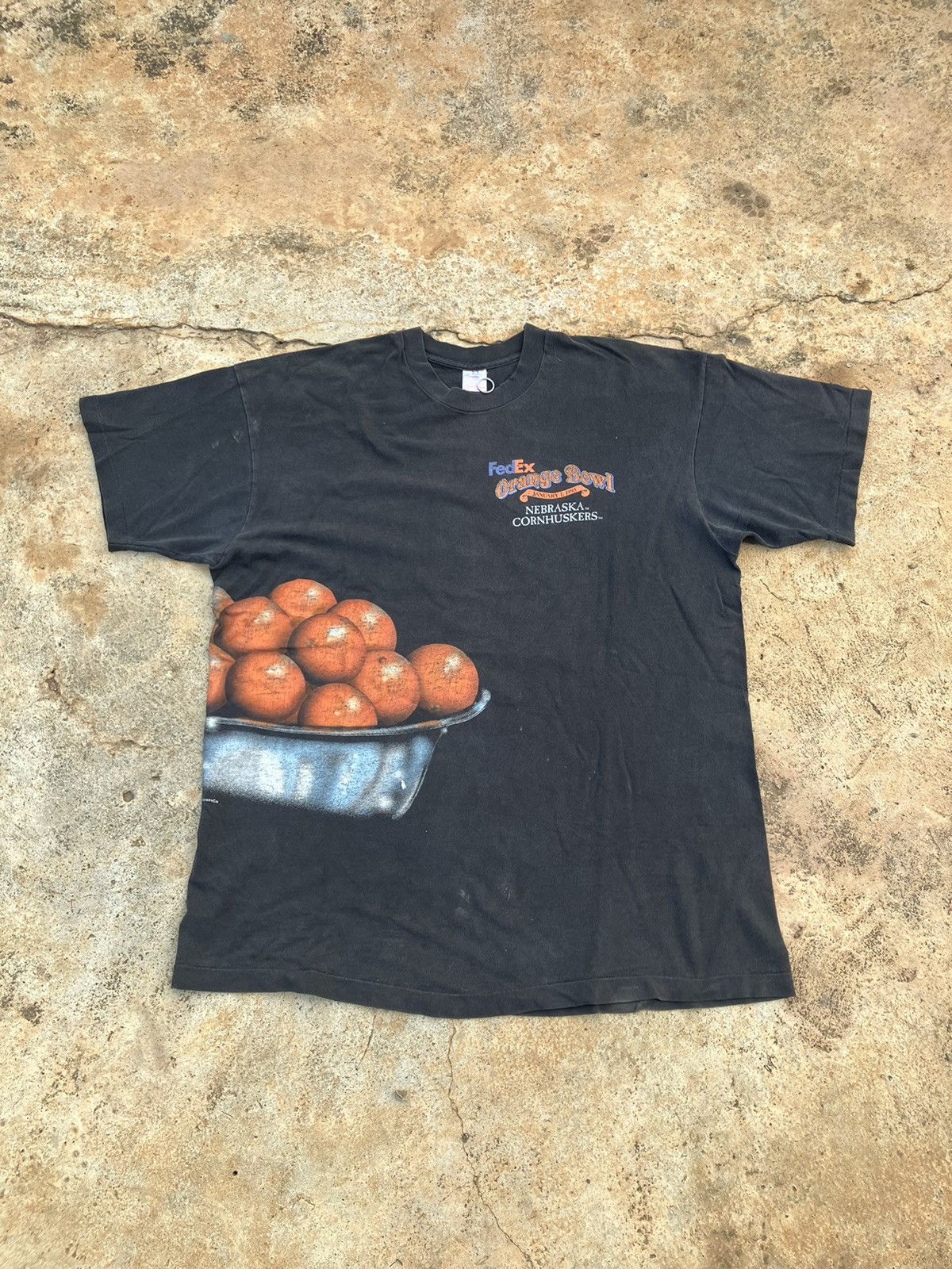 StraightFaded × Vintage Vintage FedEx Orange Bowl 1994’s. (It‘s getting old.) Size US M / EU 48-50 / 2 - 1 Thumbnail
