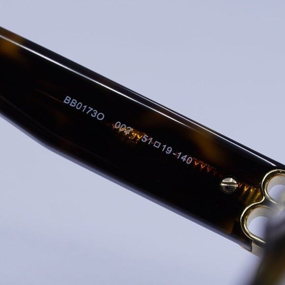 Balenciaga Balenciaga BB0173O 002 Eyeglasses Havana 51mm Round Frame Size ONE SIZE - 9 Thumbnail
