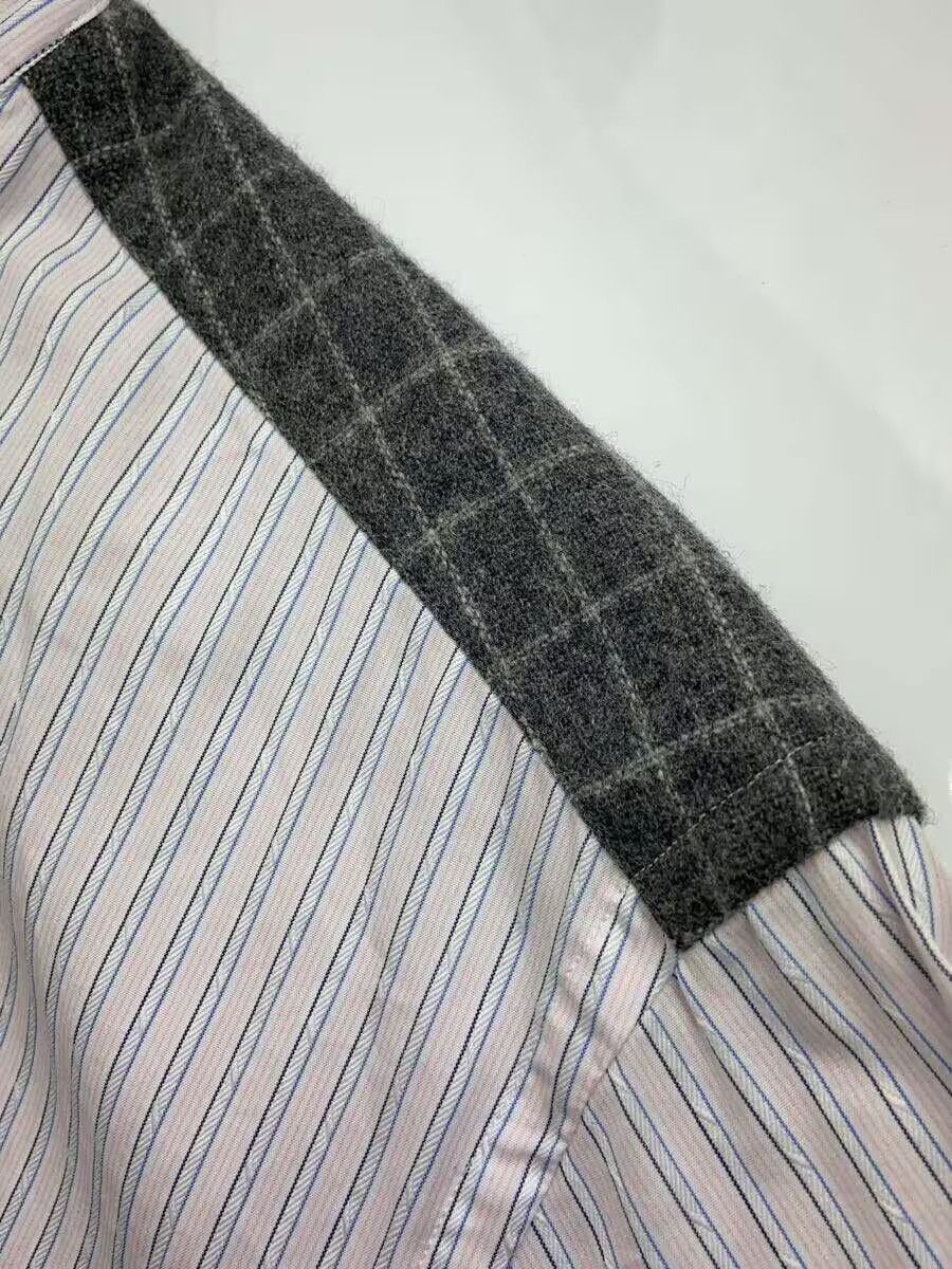 Comme des Garcons × Comme des Garcons Homme Deux Patch Striped Button Shirt Size US L / EU 52-54 / 3 - 3 Thumbnail