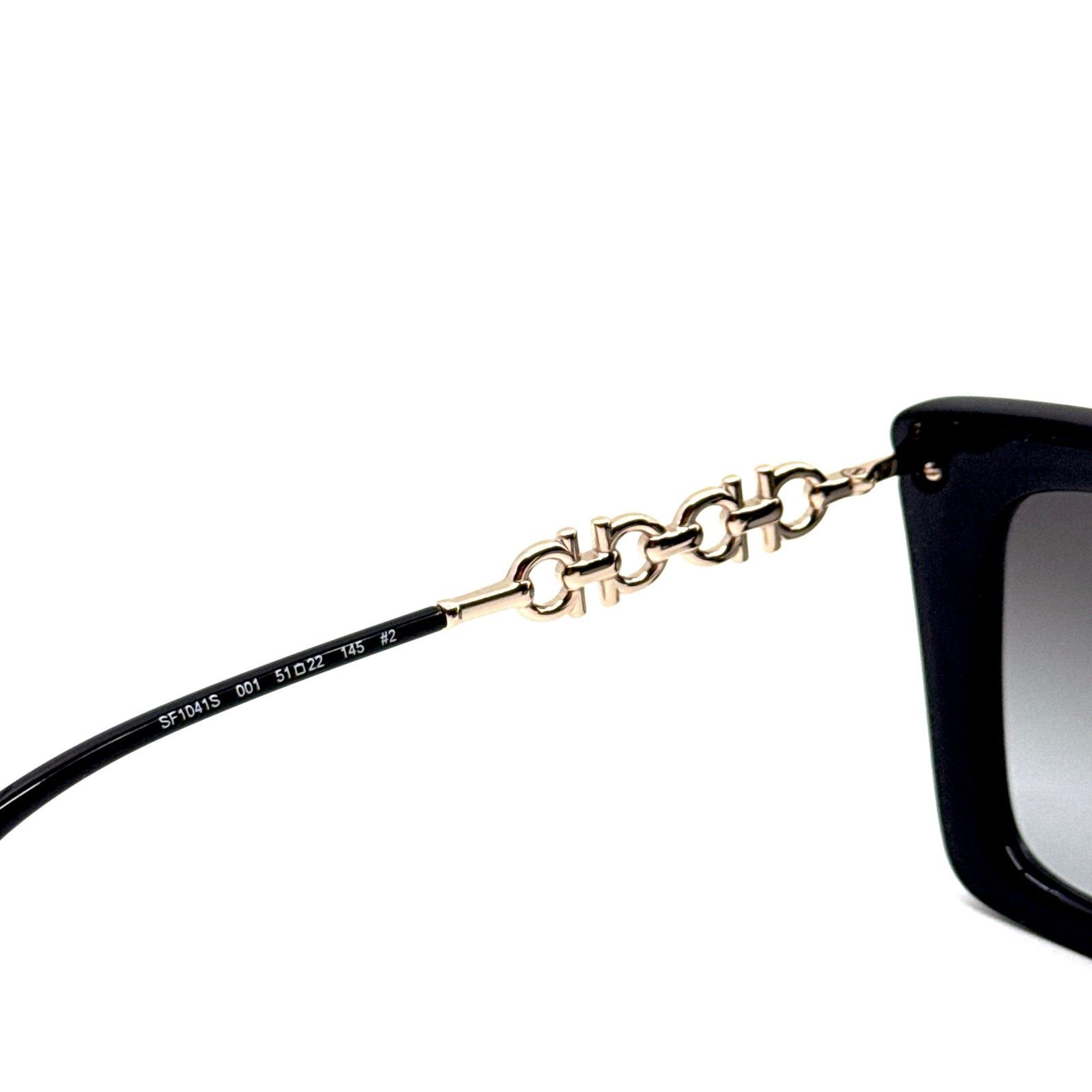 Salvatore Ferragamo New, SALVATORE FERRAGAMO Sunglasses SF1041S 001 Authentic Size ONE SIZE - 8 Thumbnail