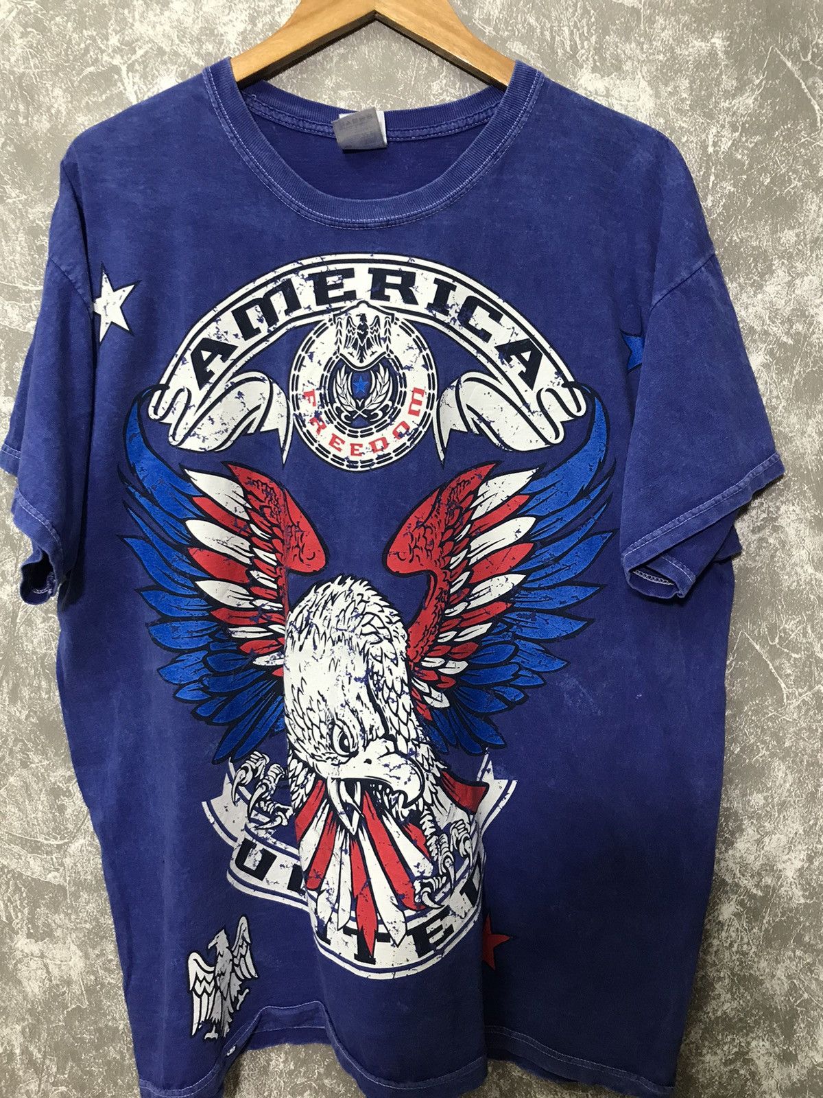 Affliction × Ed Hardy × Southpole Affliction Eagle Y2K Graphic Tee Size US XL / EU 56 / 4 - 1 Thumbnail