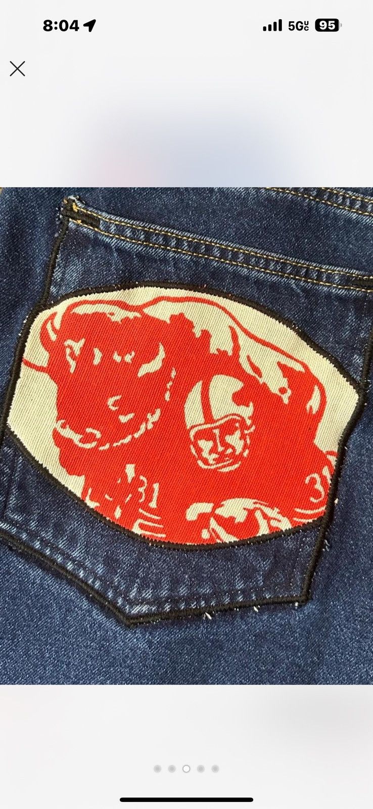 Carhartt custom NFL Carhartt jeans Size US 40 / EU 56 - 3 Thumbnail