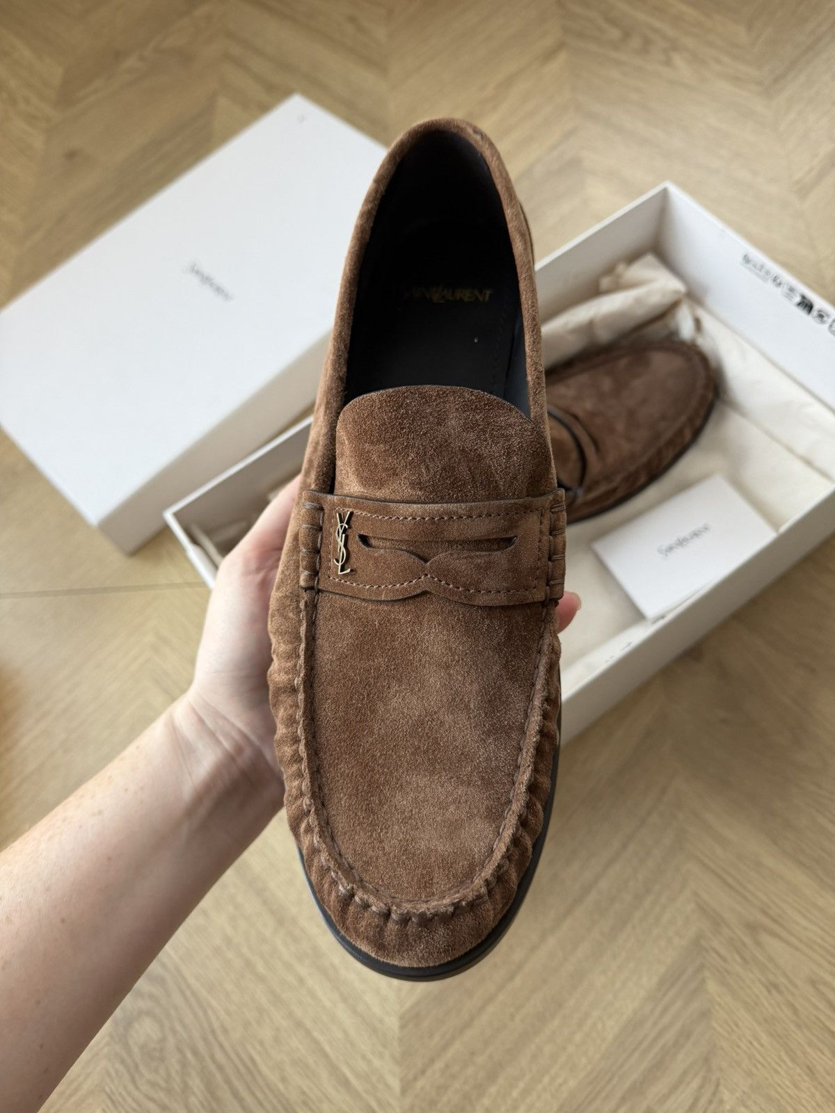 Saint Laurent Paris Saint laurent loafers Size US 11 / EU 44 - 2 Thumbnail