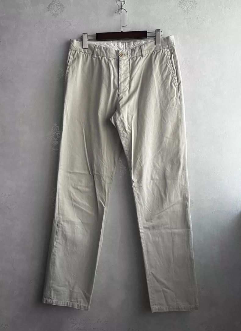 Maison Margiela 20aw bone white basic trousers Menswear