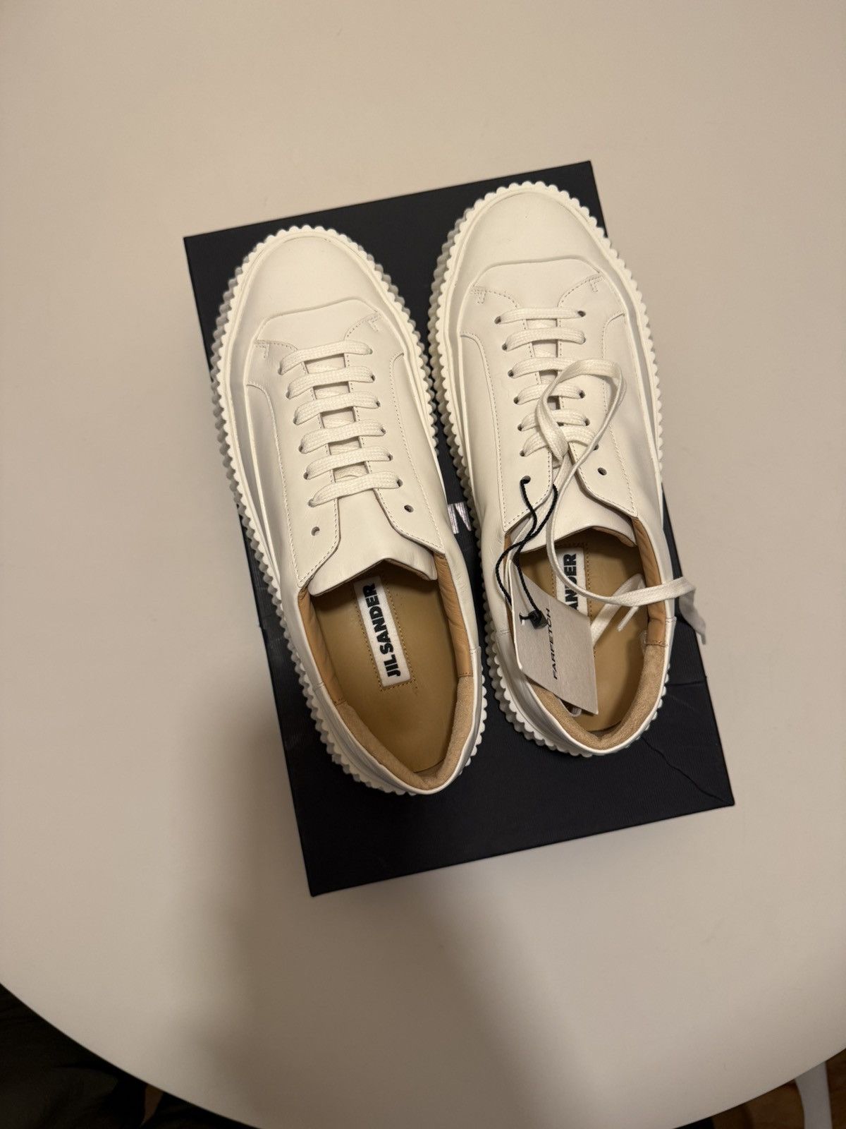Jil Sander Jill Sander Leather Sneaker Size US 8 / IT 38 - 3 Thumbnail