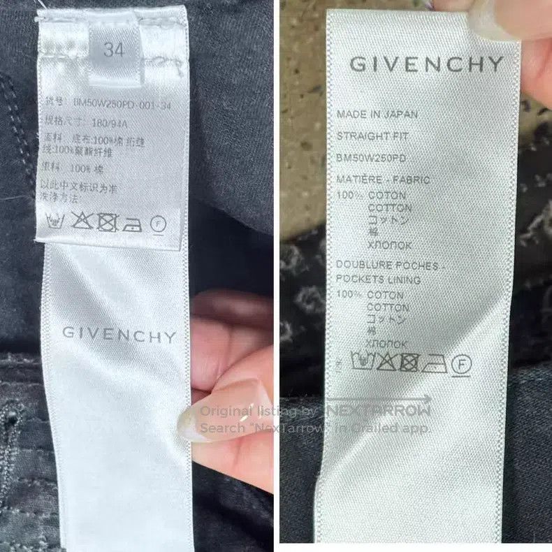 Givenchy Givenchy Original Ripped Camo Destroyed Denim Pants Size US 34 / EU 50 - 7 Thumbnail