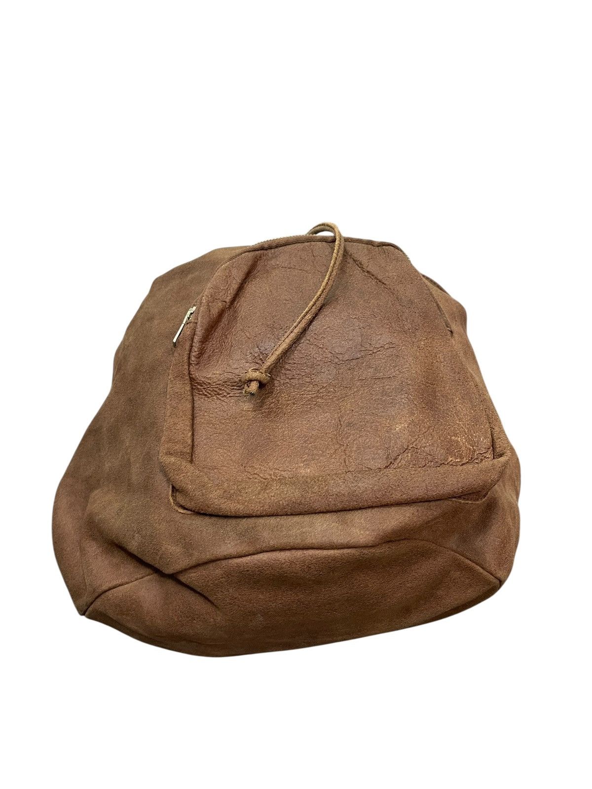 Boneville Archive 1984 Boneville Massimo Osti Leather Backpack Bag 7🟩 Size ONE SIZE - 9 Thumbnail
