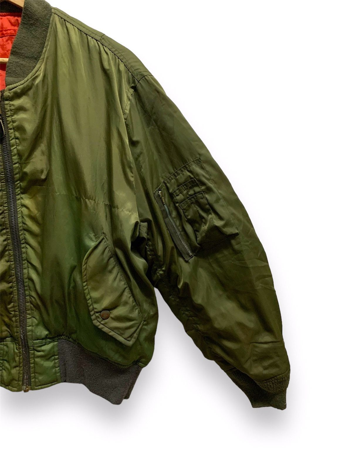 Other Vintage Bomber Jacket Air Force Intermedjate Reversible Size US M / EU 48-50 / 2 - 4 Thumbnail