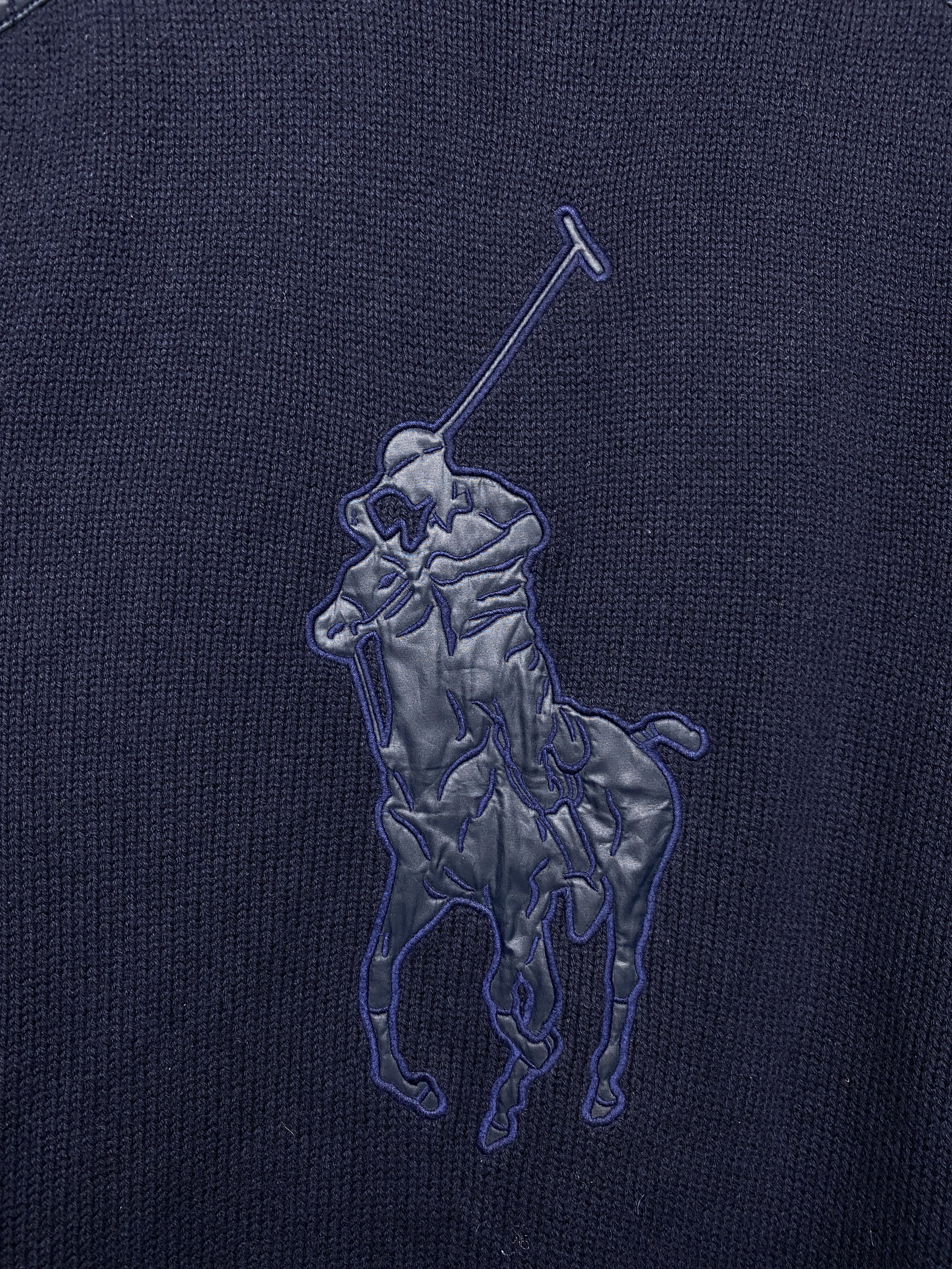 Polo Ralph Lauren Polo Ralph Lauren Vintage Mens Quarter 1\4 Zip Knit Sweater Size US S / EU 44-46 / 1 - 3 Thumbnail