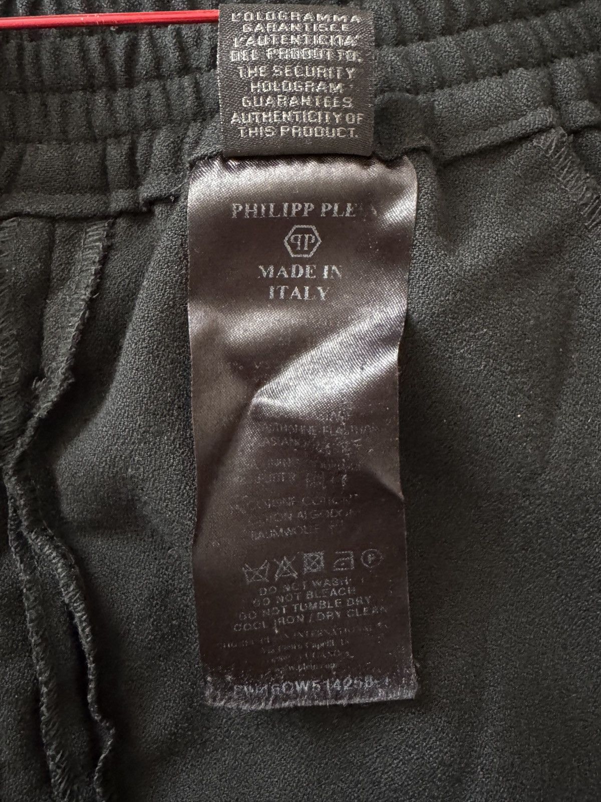 Philipp Plein 🔥 Philipp Plein Black Viscose Sweatpants Size 30" / US 8 / IT 44 - 8 Thumbnail