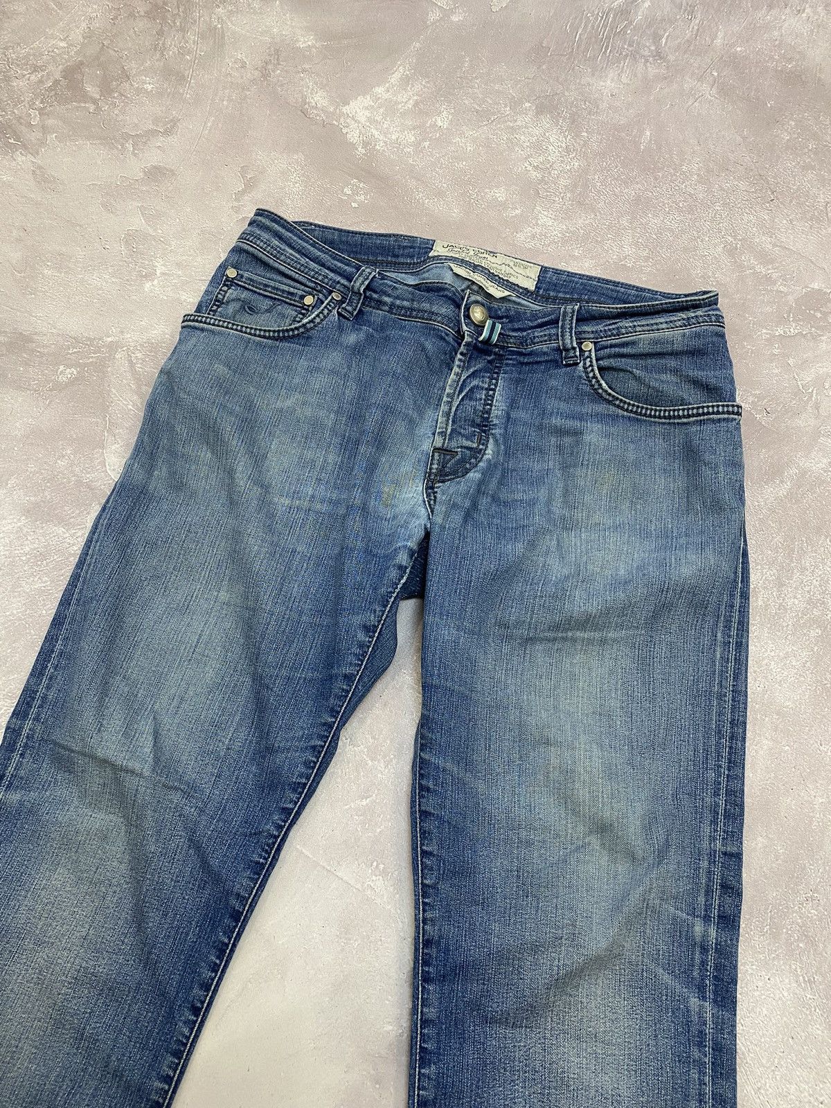 Jacob Cohen Vintage Y2K Jacob Cohen Handmade Tailored Jeans Size 35 Size US 35 - 5 Thumbnail