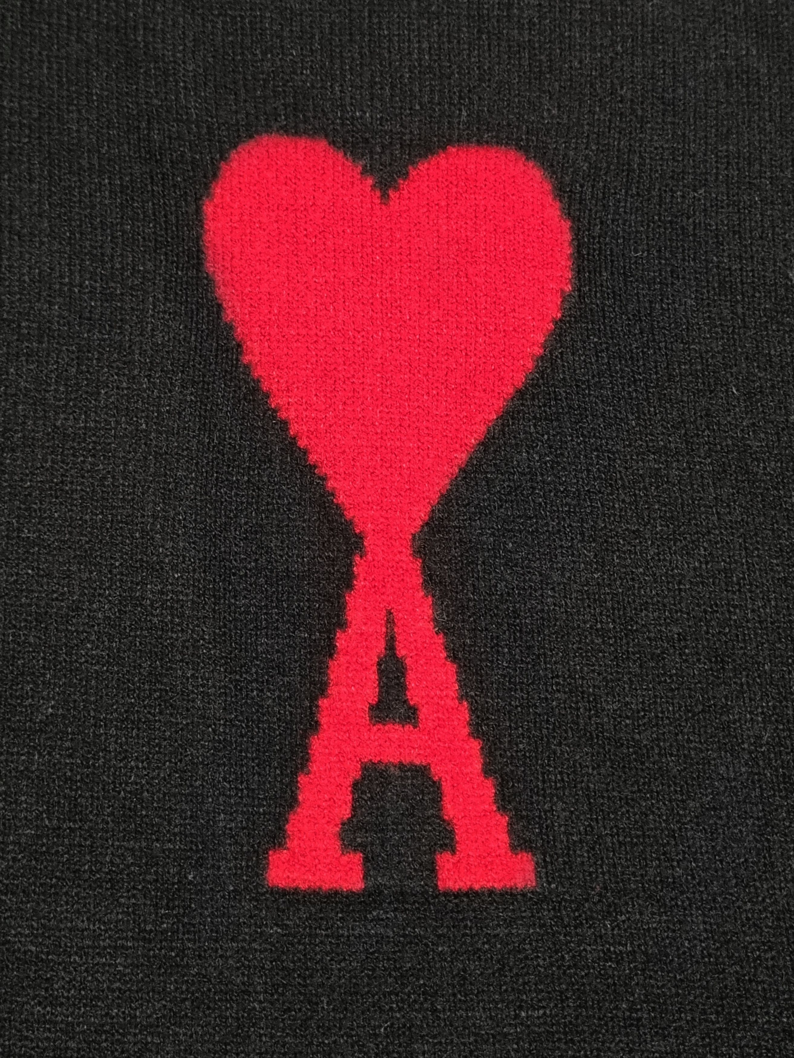 AMI AMI Alexandre Mattiussi De Coeur Large Heart Logo Hoodie Size US L / EU 52-54 / 3 - 5 Thumbnail