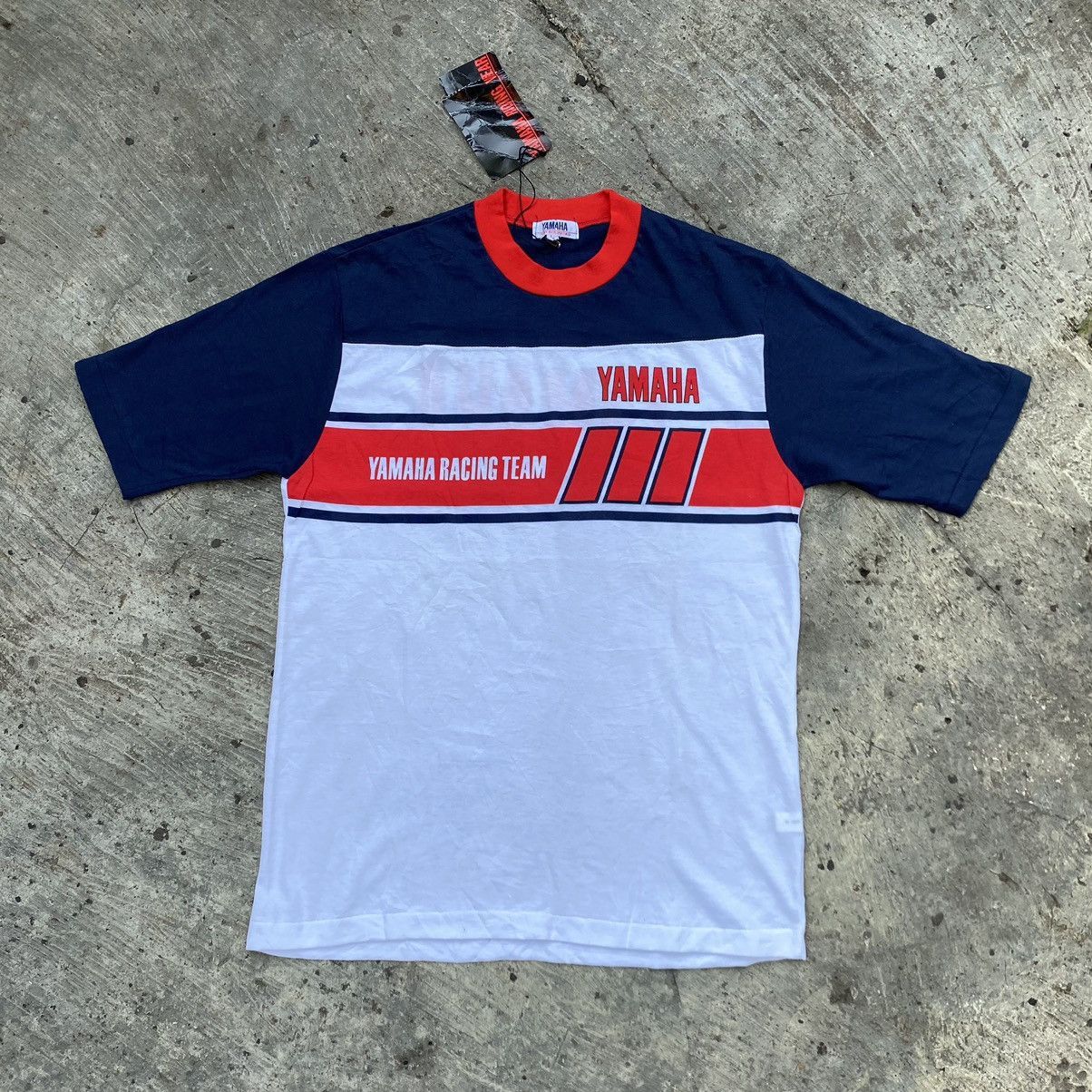 Yamaha Vintage 90s Yamaha Racing Team NOS T-Shirt Kenny Roberts Size US L / EU 52-54 / 3 - 16 Thumbnail