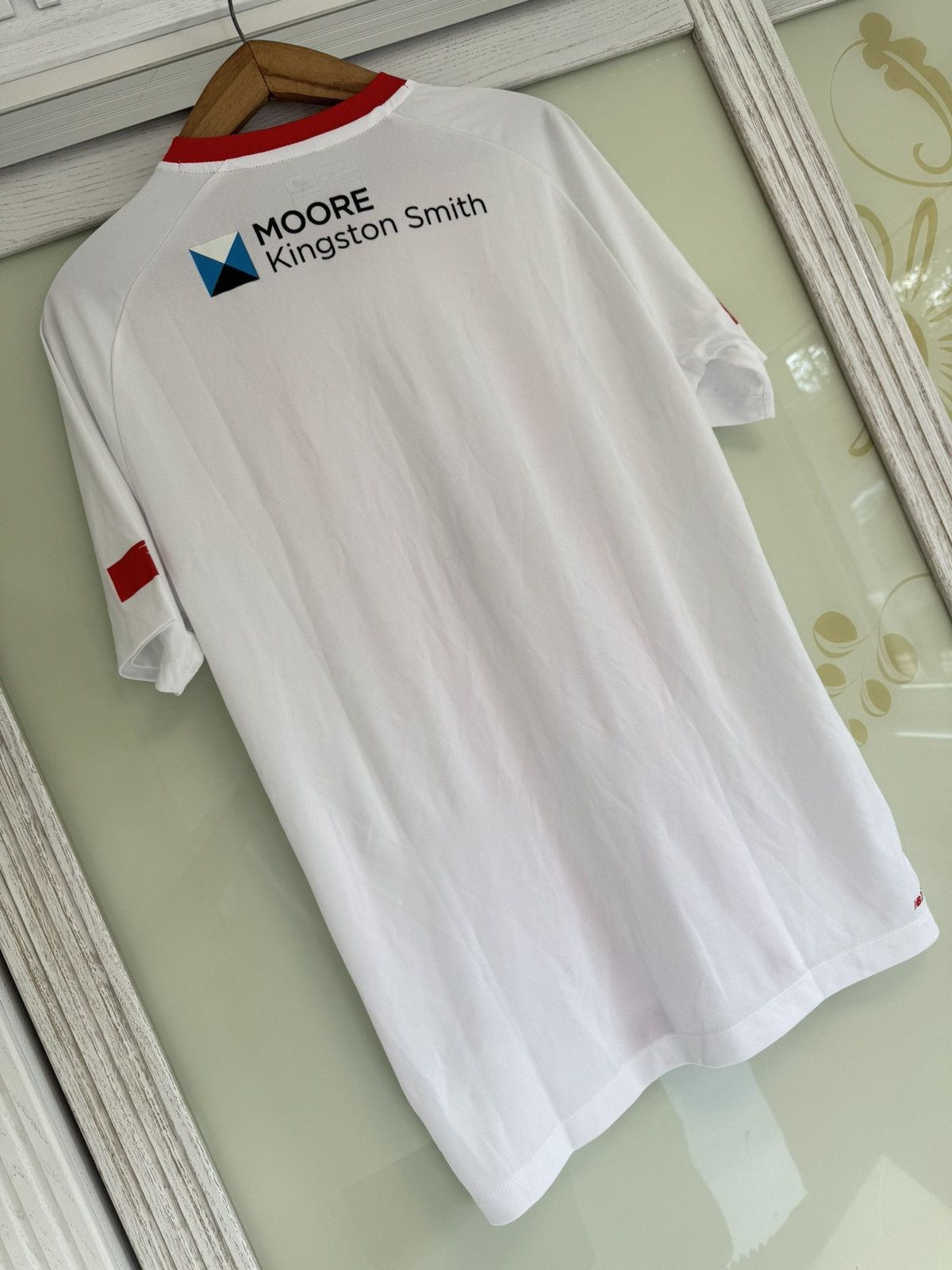 New Balance Leyton Orient 2020-2021 Third Soccer Jersey Football Kit Size US L / EU 52-54 / 3 - 8 Thumbnail