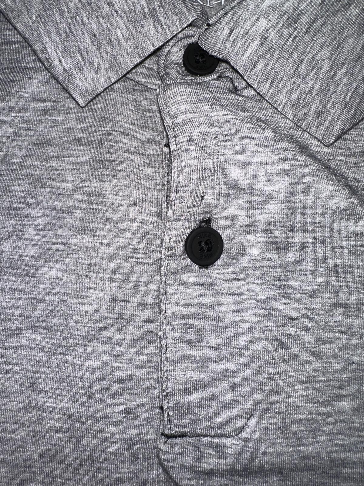 Nike Nike Dri-FIT Tour Men's Heathered Golf Grey Polo Size US L / EU 52-54 / 3 - 3 Thumbnail