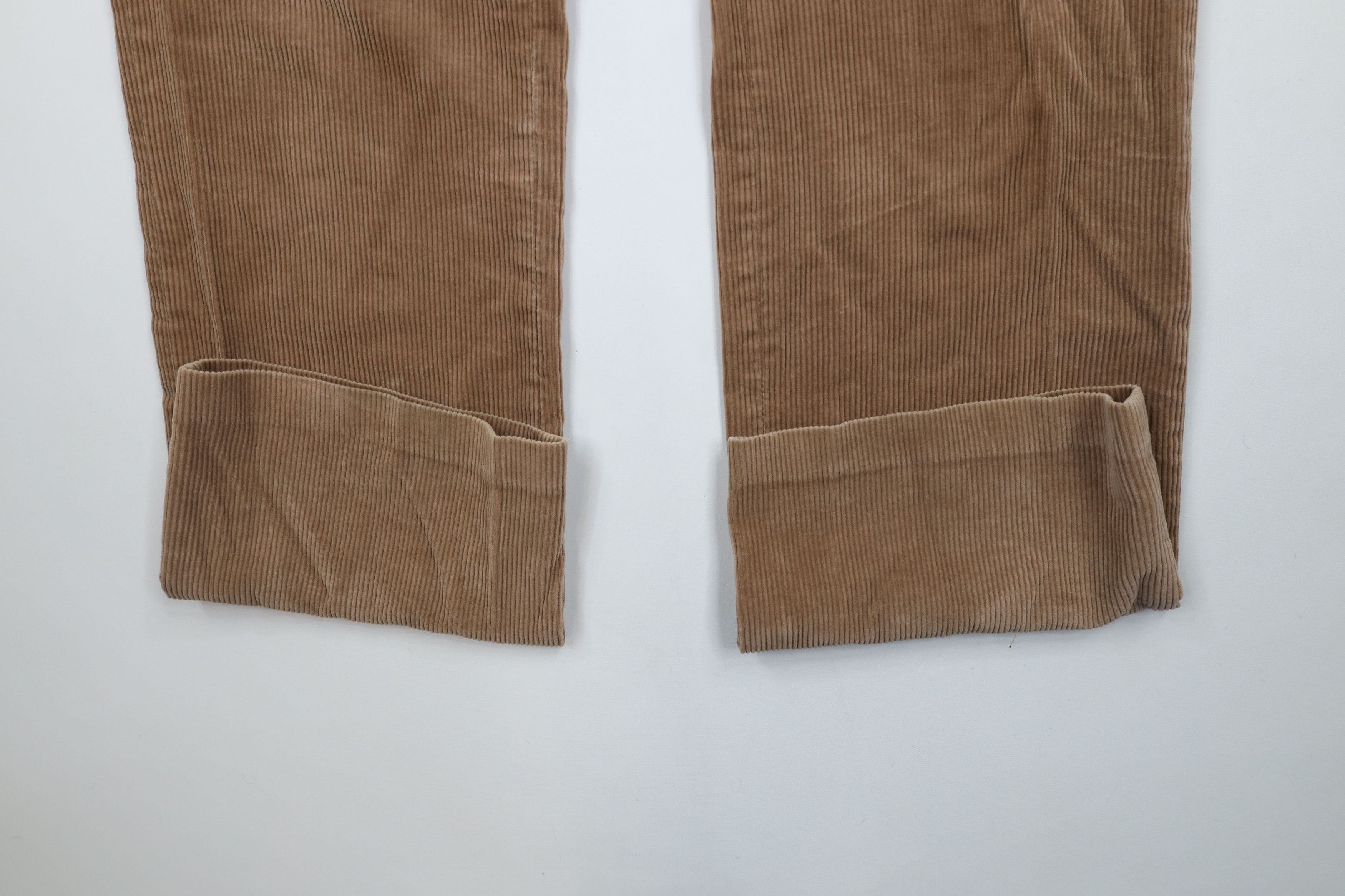 Vintage Vintage 90s Streetwear Flared Wide Leg Corduroy Chino Pants Size US 38 / EU 54 - 6 Thumbnail