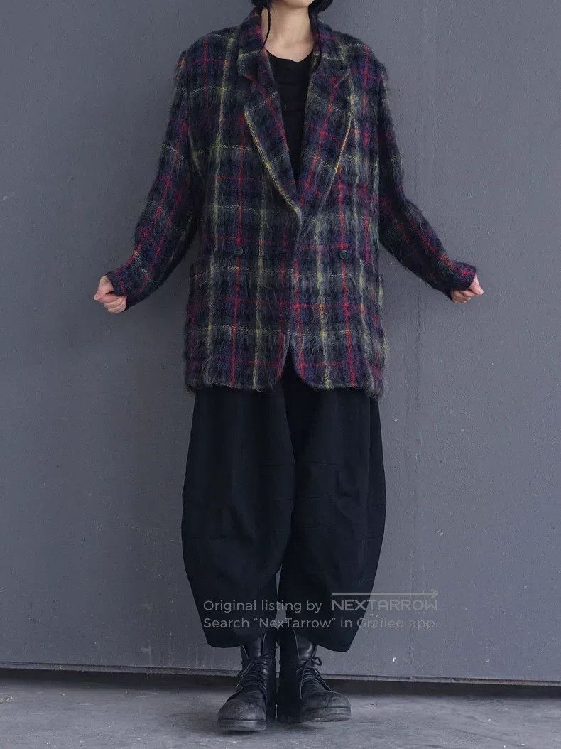 Kenzo Kenzo Red and green tartan wool jacket Size M / US 6-8 / IT 42-44 - 1 Thumbnail