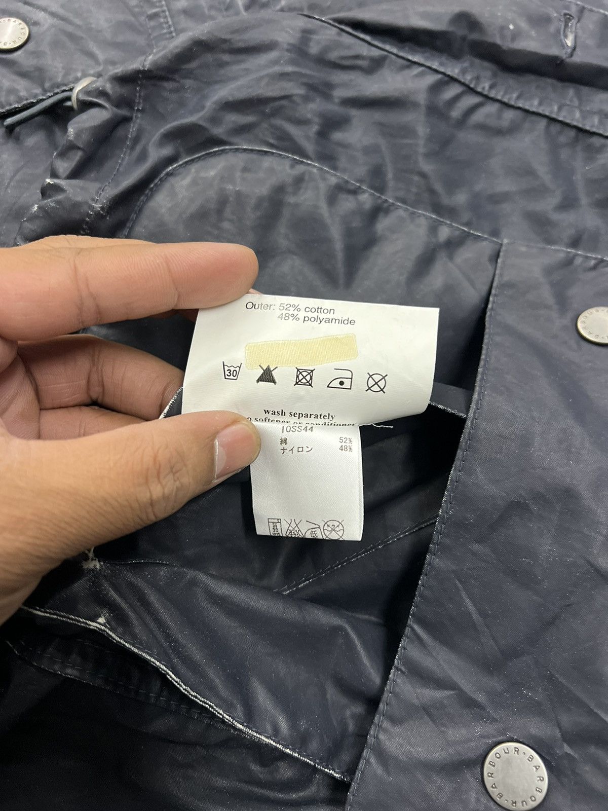 Barbour × Vintage Barbour Carbon Durham Kagoule Jacket Mens Size US M / EU 48-50 / 2 - 17 Thumbnail