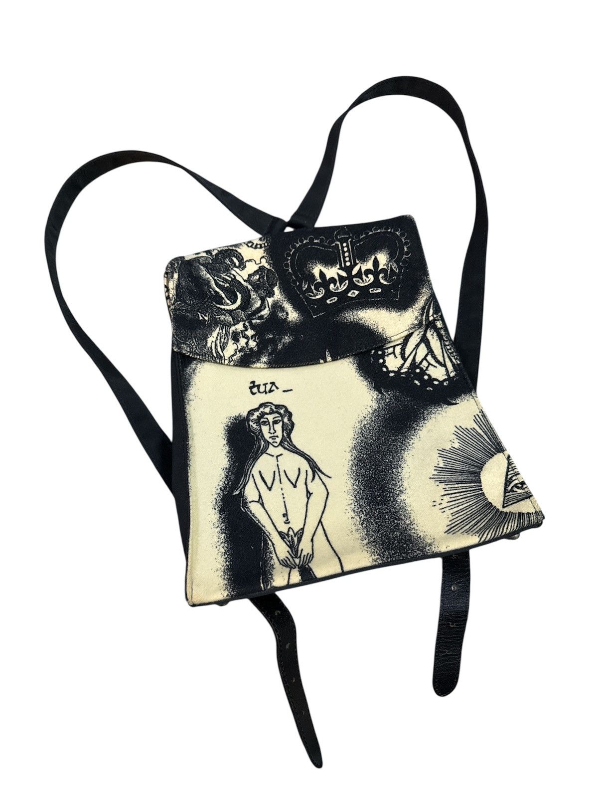 Jean Paul Gaultier 90s Vintage Rare Junior Gaultier "iluminati tattoo Size ONE SIZE - 1 Thumbnail