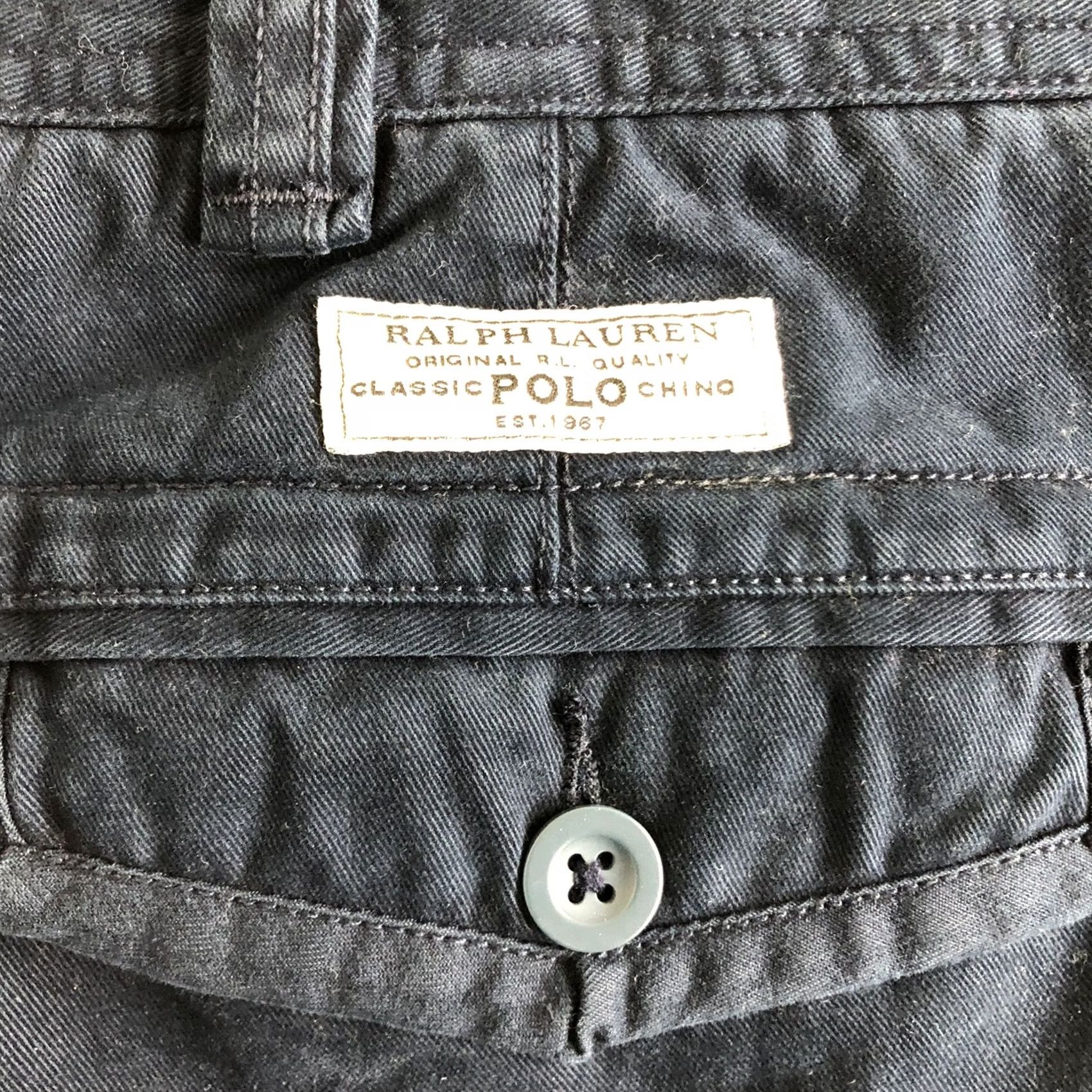 Polo Ralph Lauren Polo Ralph Lauren Cargo Shorts Men Dark Blue Cotton Aviator Classic 42T Regular Belt Loops Pockets Navy Casual Cargo Shorts Mens Size US XL / EU 56 / 4 - 5 Thumbnail