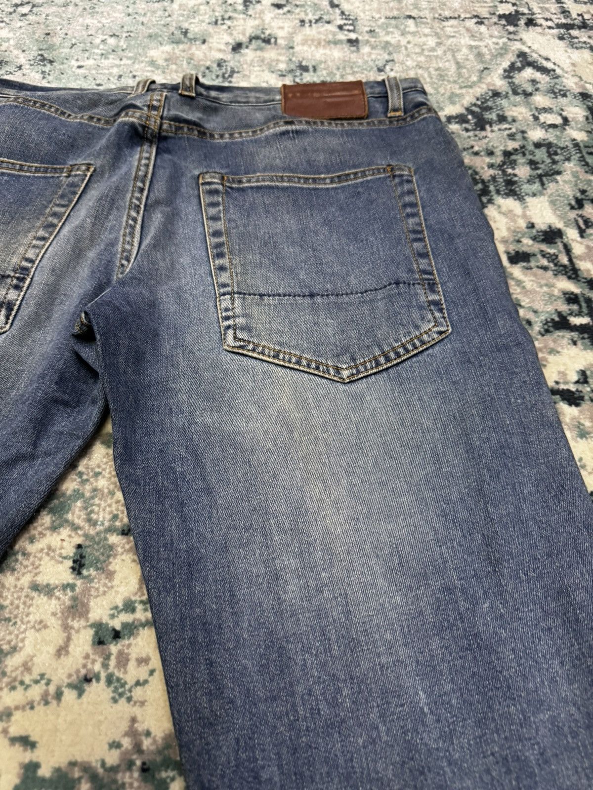 Marni VINTAGE MARNI POLKADOT PRINT CIGARETTE JEANS PANTS SIZE 34 Size 34" / US 12 / IT 48 - 15 Thumbnail