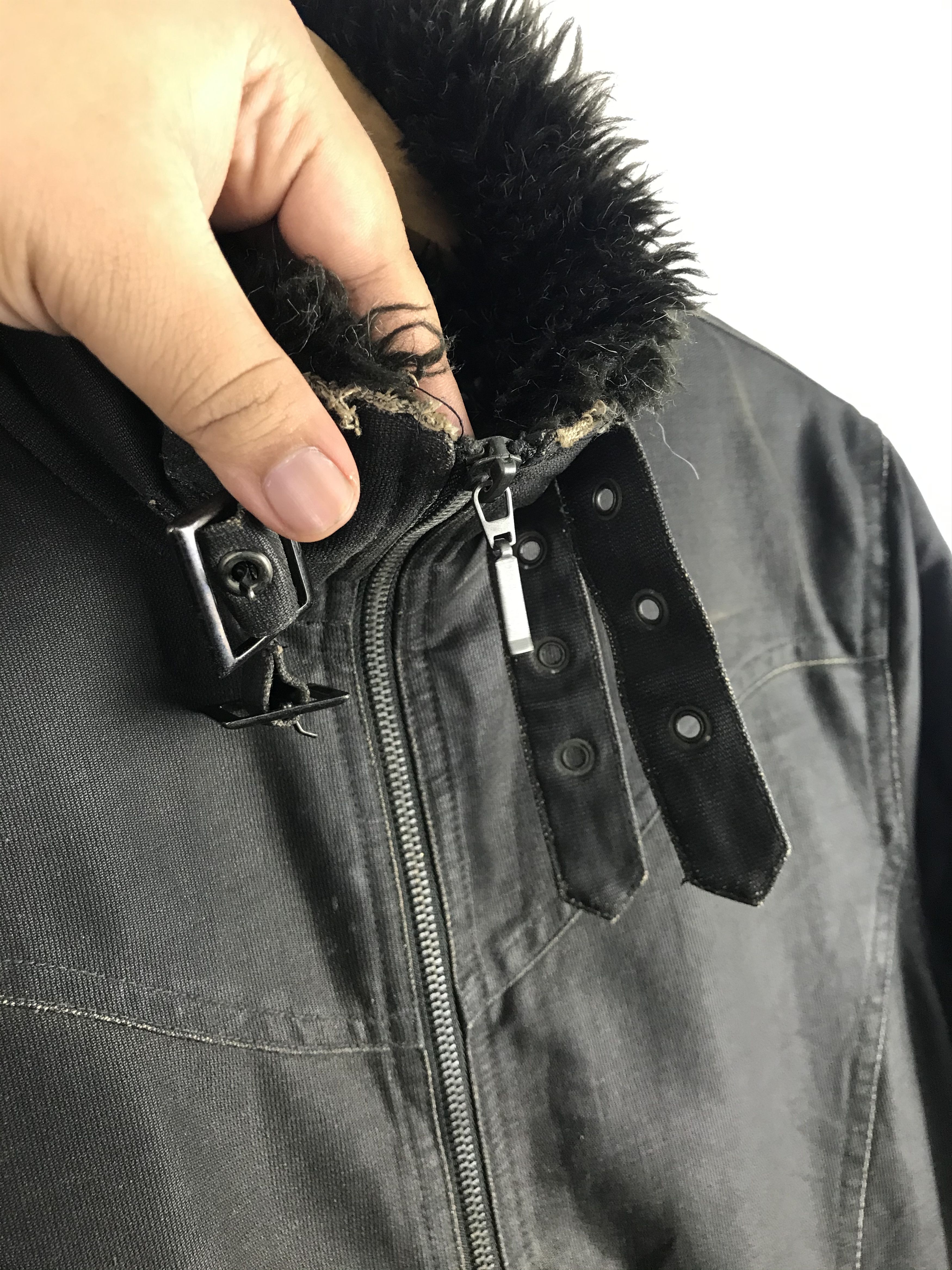 If Six Was Nine × Japanese Brand × Vintage Vintage Avant Garde Punk Rock Design Mohair Jacket Size US L / EU 52-54 / 3 - 8 Thumbnail