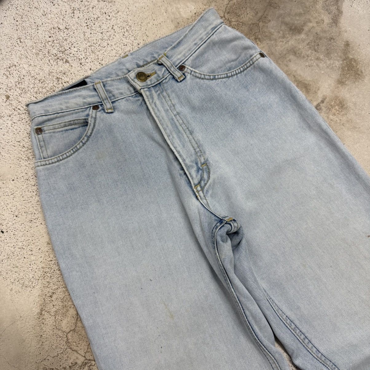 Lee Miss Lee Riders Lightwash Denim Pants Size 30" / US 8 / IT 44 - 4 Thumbnail