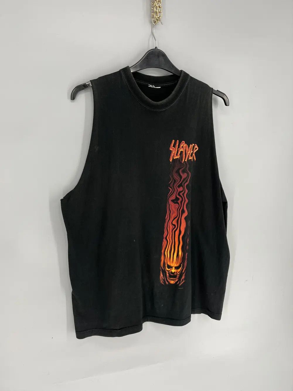 Band Tees Slayer vintage rare late 1999 tour shirt diabolus on tour Size US XL / EU 56 / 4 - 4 Thumbnail