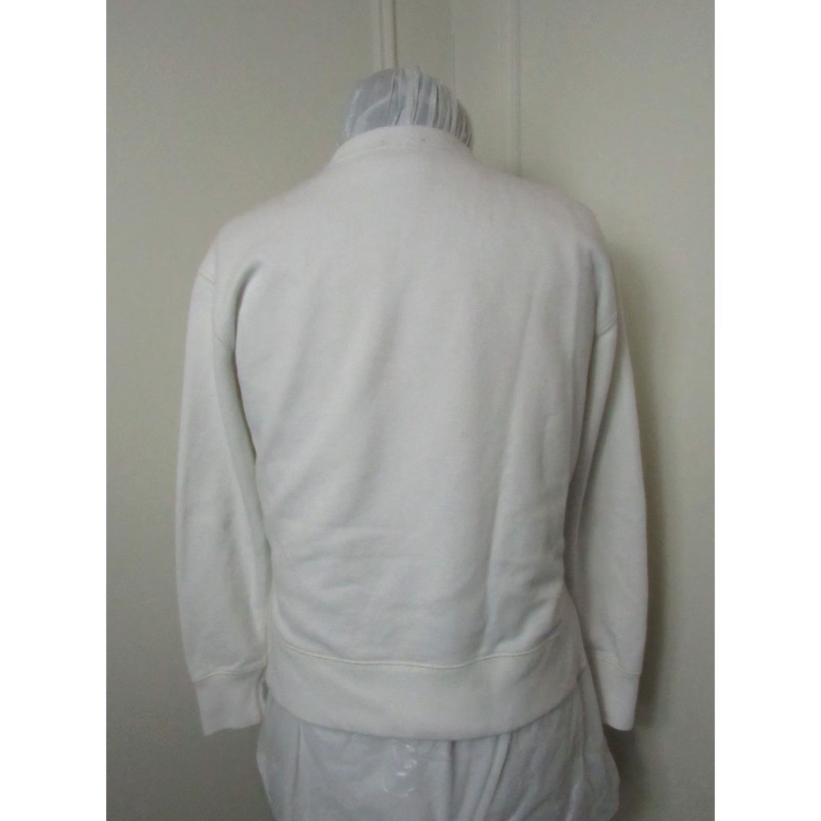 Polo Ralph Lauren Polo Ralph Lauren Sweatshirt Womens XS Ivory White Crest Logo Vintage Limited Edition Size XS / US 0-2 / IT 36-38 - 7 Thumbnail
