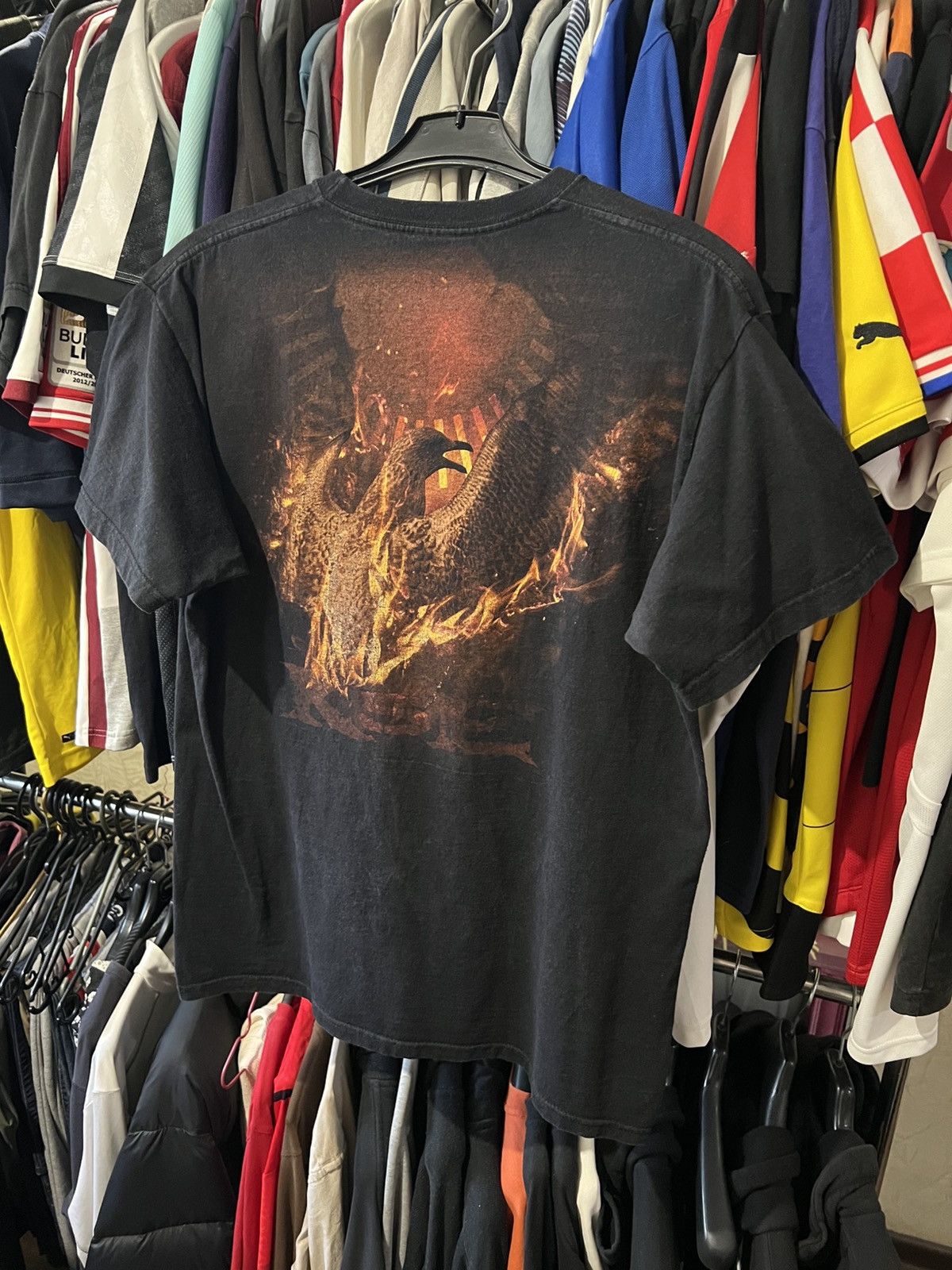Band Tees × Vintage 2008 VINTAGE KILLSWITCH ENGAGE TROUR AOP BAND T SHIRT SIZE L Size US L / EU 52-54 / 3 - 2 Thumbnail