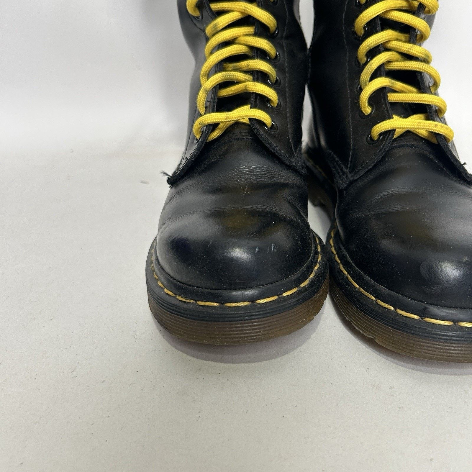 Dr. Martens Vintage Dr. Martens Jemma Leather Lace Up 20 Eye Boots Size US 6 / IT 36 - 11 Thumbnail