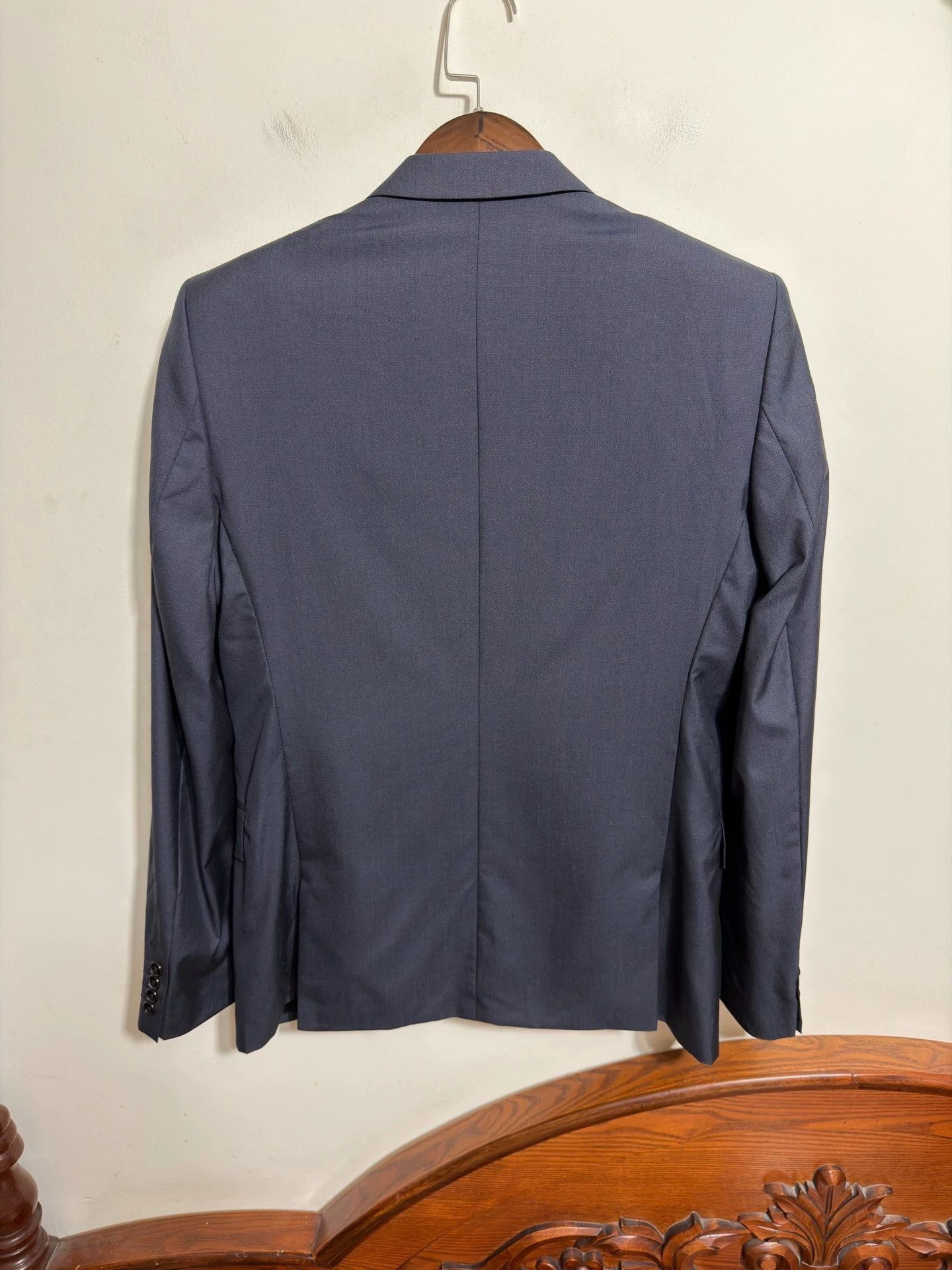 Givenchy Blue Single-Breasted Blazer Size US XXS / EU 40 - 2 Thumbnail
