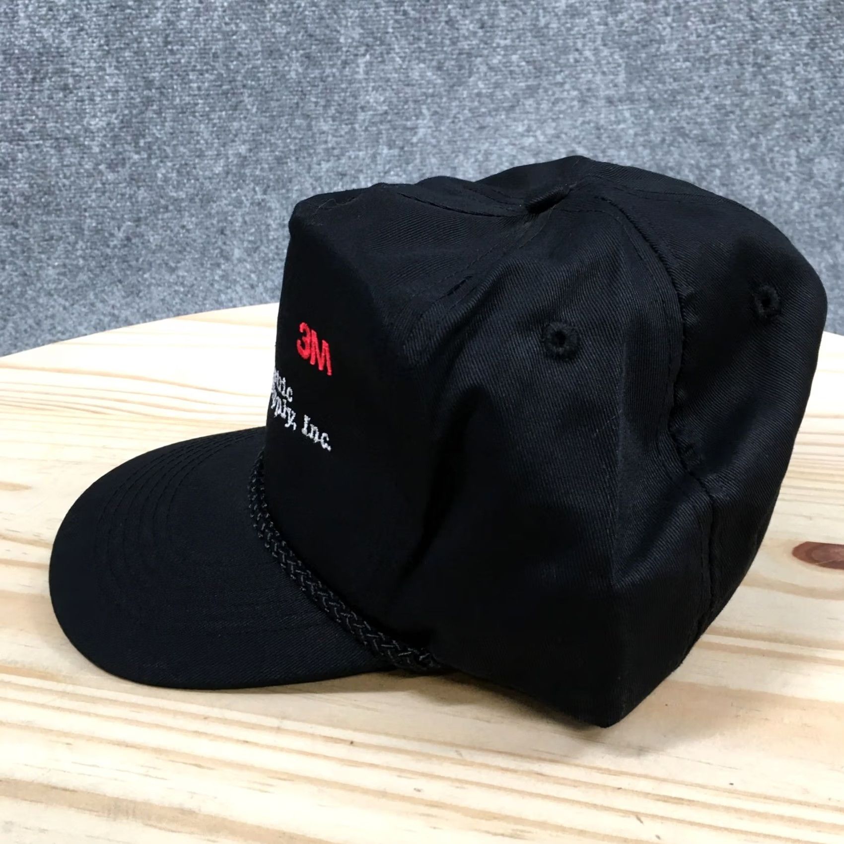 Vintage Barber Electric Supply Inc 3M Baseball Cap Hat Mens OS Black Cotton Adjustable Size ONE SIZE - 5 Thumbnail
