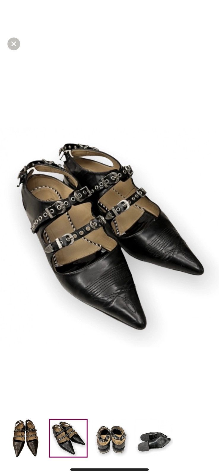 Toga Pulla Toga Pulla leather sandals Size US 9.5 / IT 39.5 - 4 Thumbnail