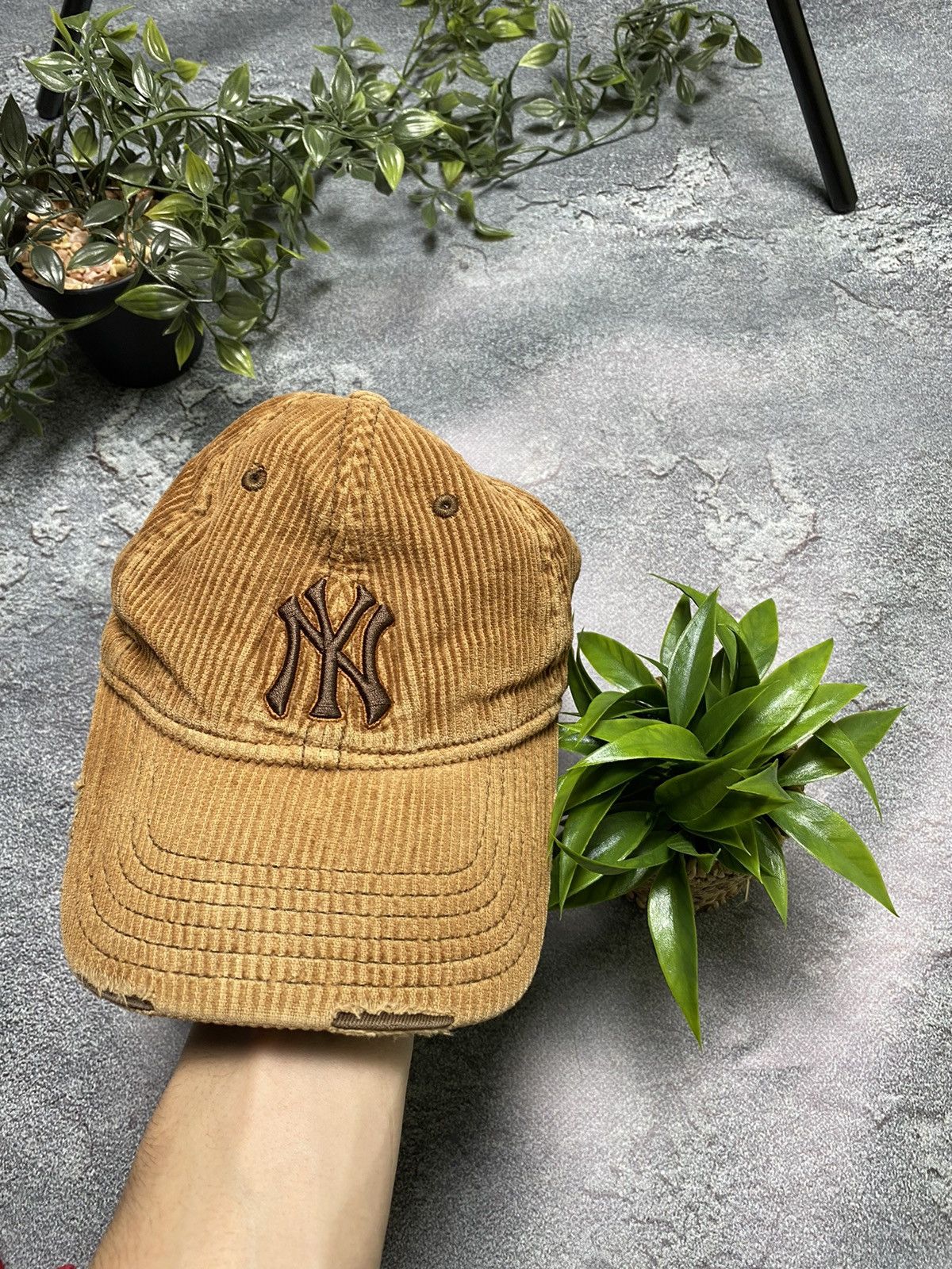 New York Yankees × Vintage Yankees New York cap velvet Size ONE SIZE - 2 Thumbnail