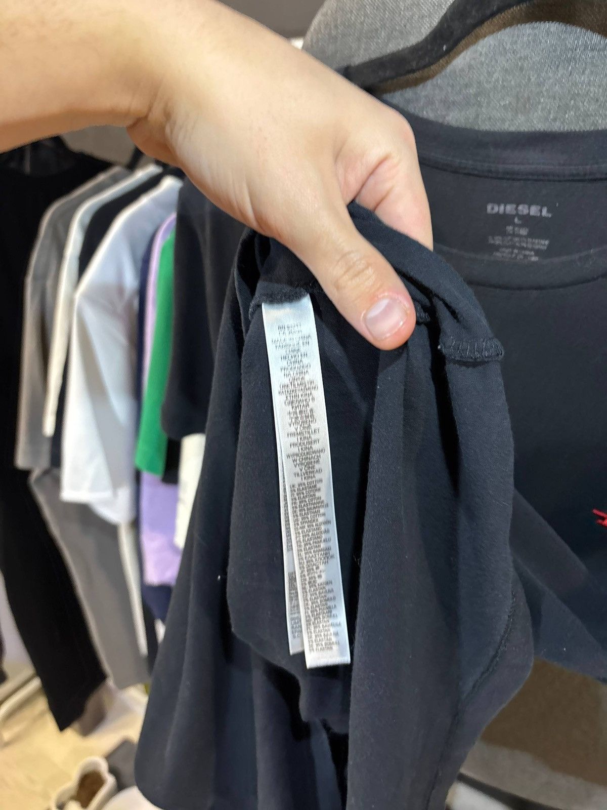 Diesel Diesel T-shirt Size:L Size US L / EU 52-54 / 3 - 5 Thumbnail