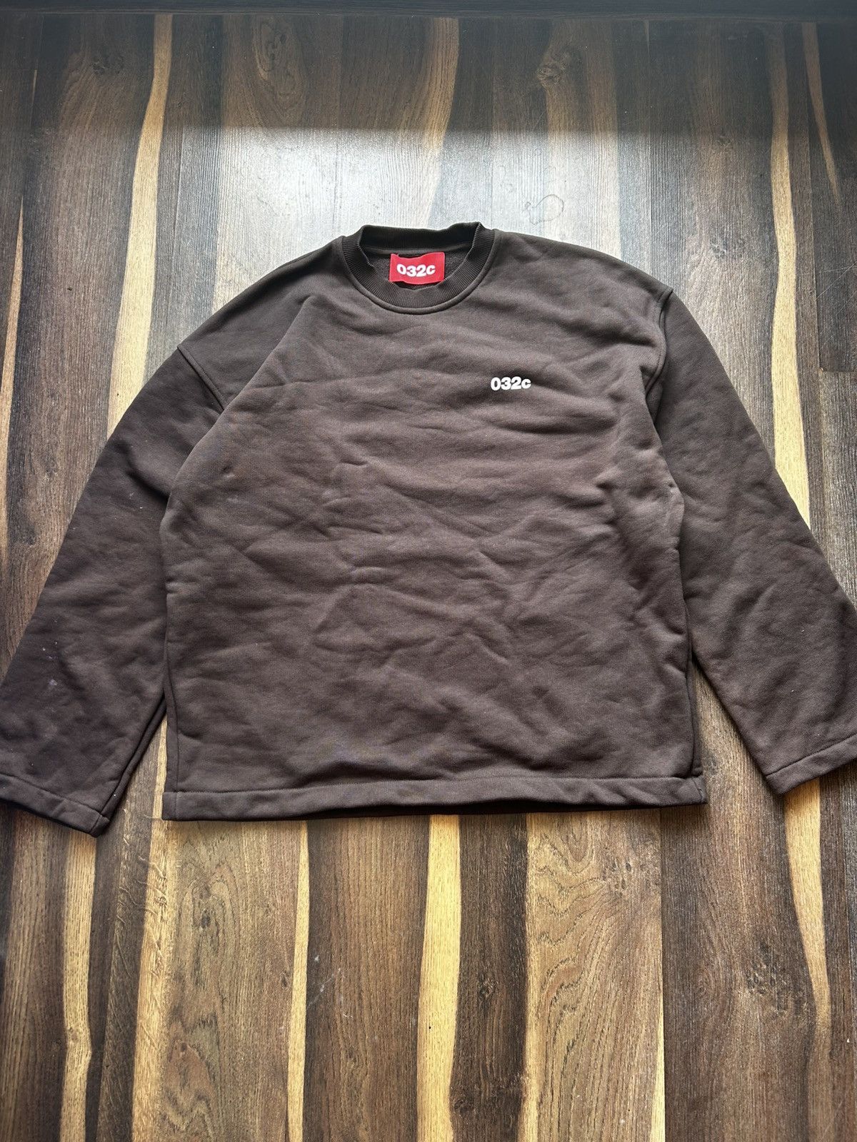 032c Vintage 032c Große Freinheit brown sweatshirt Size US M / EU 48-50 / 2 - 1 Thumbnail