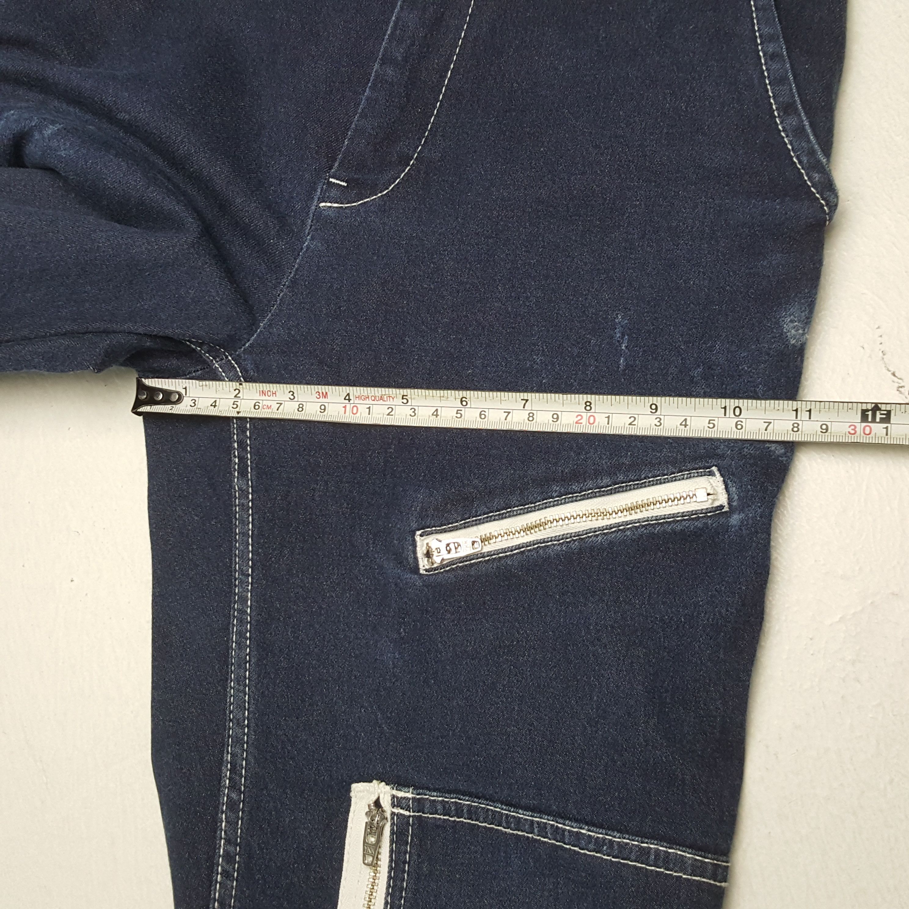 Japanese Brand XGIRL Fashion Design Style Jeans Streetwear Size 27" / US 4 / IT 40 - 9 Thumbnail